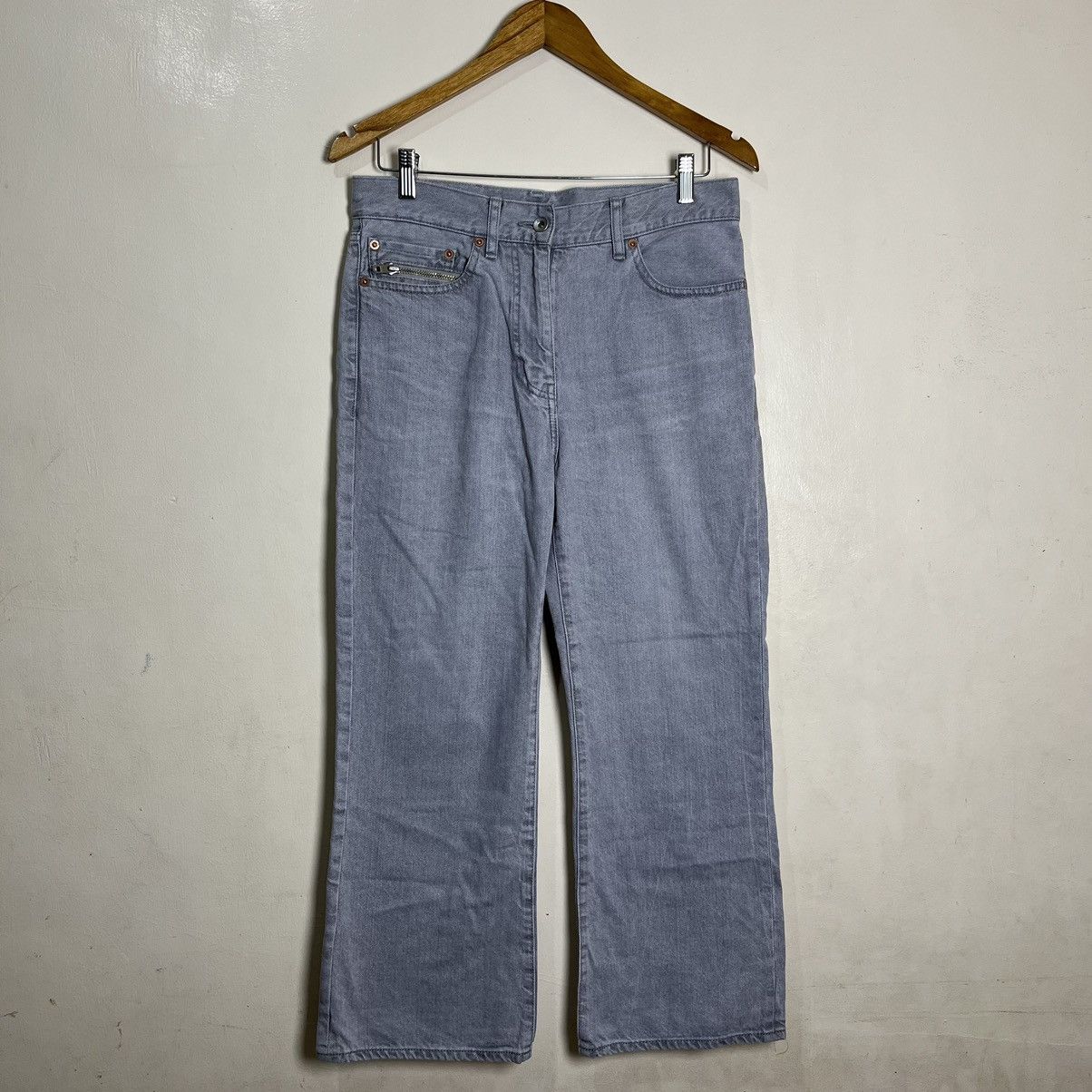 Sacai Sacai SS23 Bootcut Denim Jeans Size 31" - 1 Thumbnail