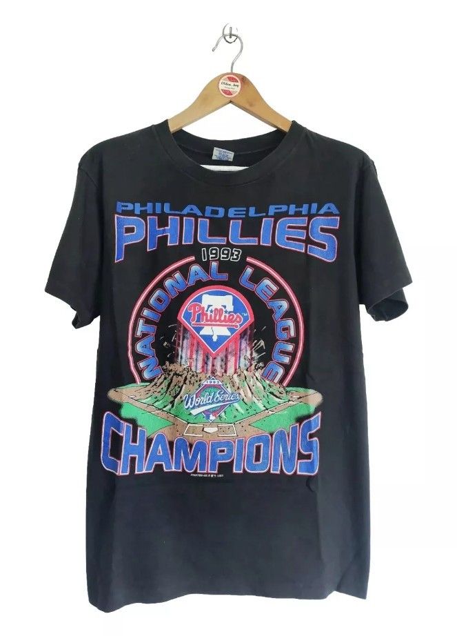 Good philadelphia phillies 1993 wild bunch rare MLB tee