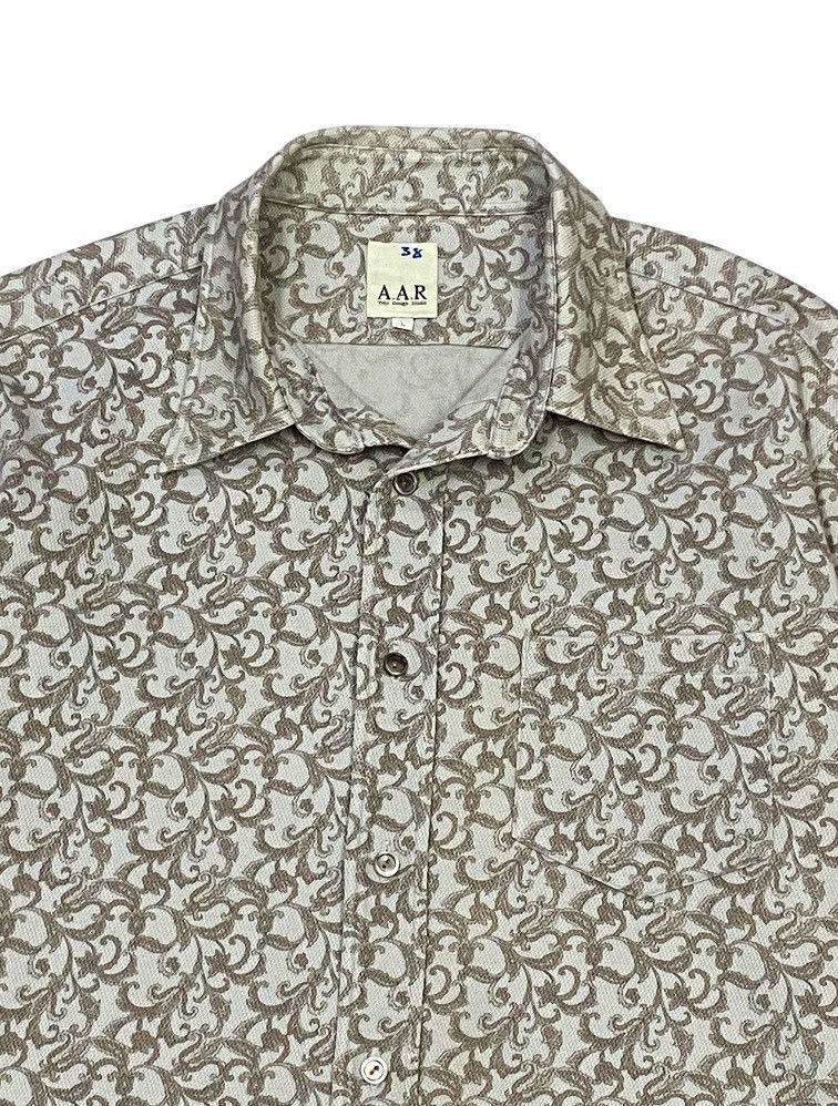 Yohji Yamamoto A.A.R Against All Risks Flowers Long Sleeve Button Ups Shirt Size US L / EU 52-54 / 3 - 6 Thumbnail