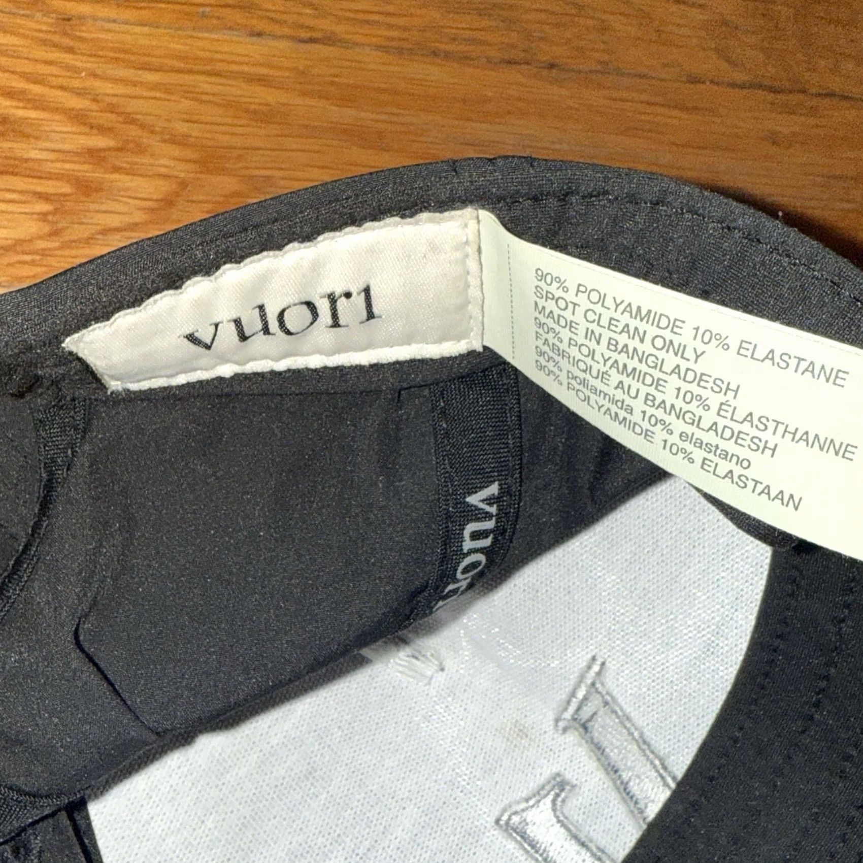 Vuori Vuori Magnitude Hat Baseball CapOSFA Black Adjustable Men's Outdoor Active 4 way Stretch Moisture Wicking Size ONE SIZE - 4 Thumbnail