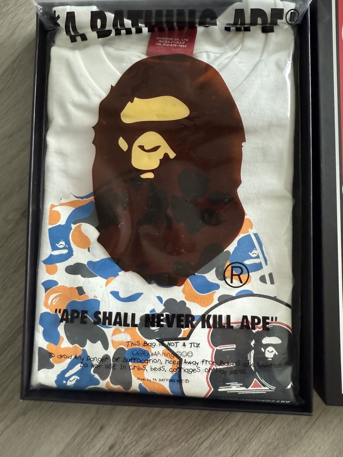 Bape Bape Maebashi 30th Anniversary Ape Head tee Size US L / EU 52-54 / 3 - 6 Thumbnail