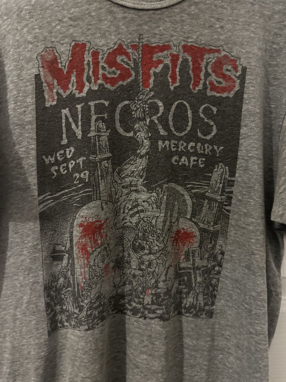 Hanes × Misfits × Vintage 1983 misfits necros mercury cafe vintage band tee Size US L / EU 52-54 / 3 - 3 Thumbnail