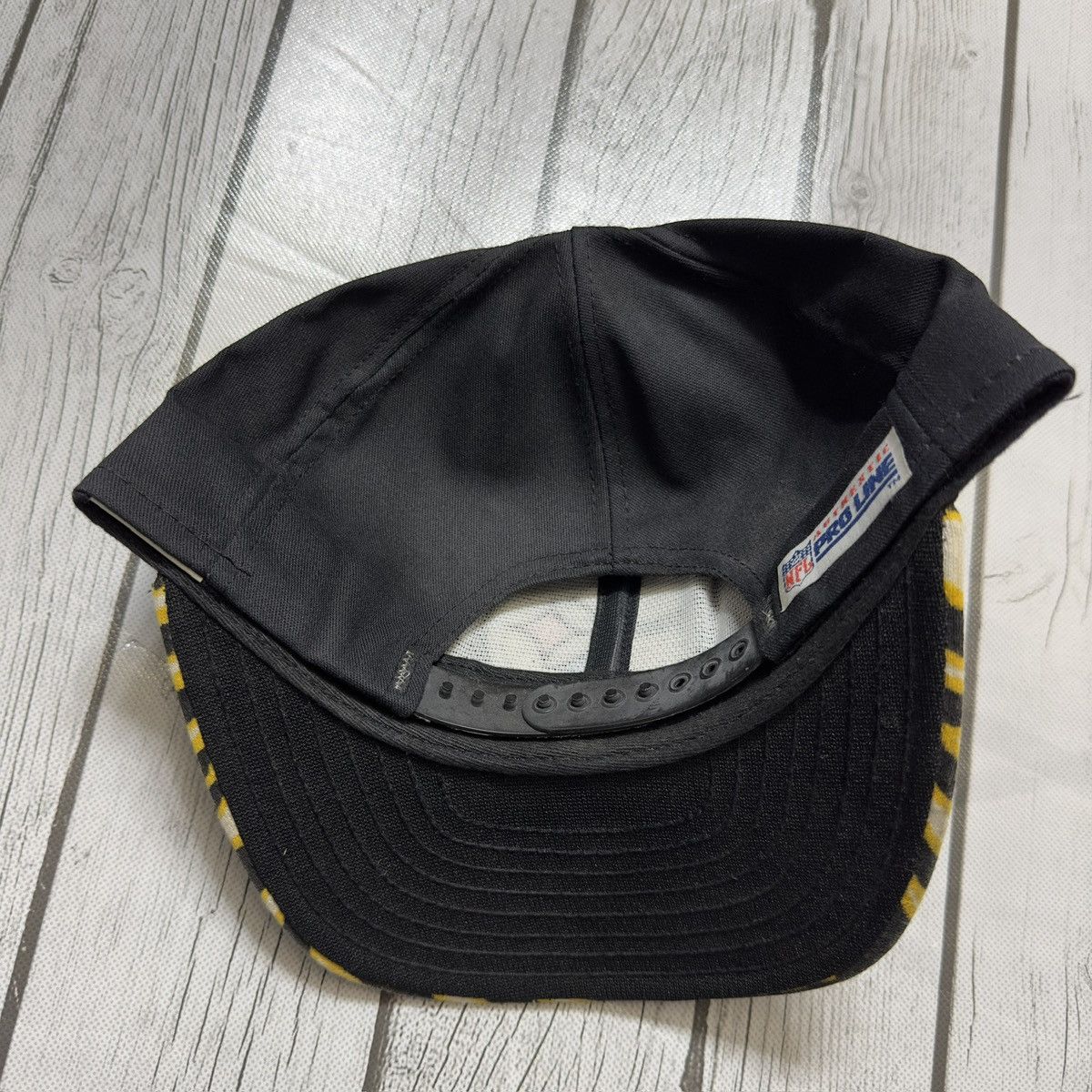 NFL × Vintage × Zubaz Vintage Pittsburgh Steelers hat Size ONE SIZE - 2 Thumbnail