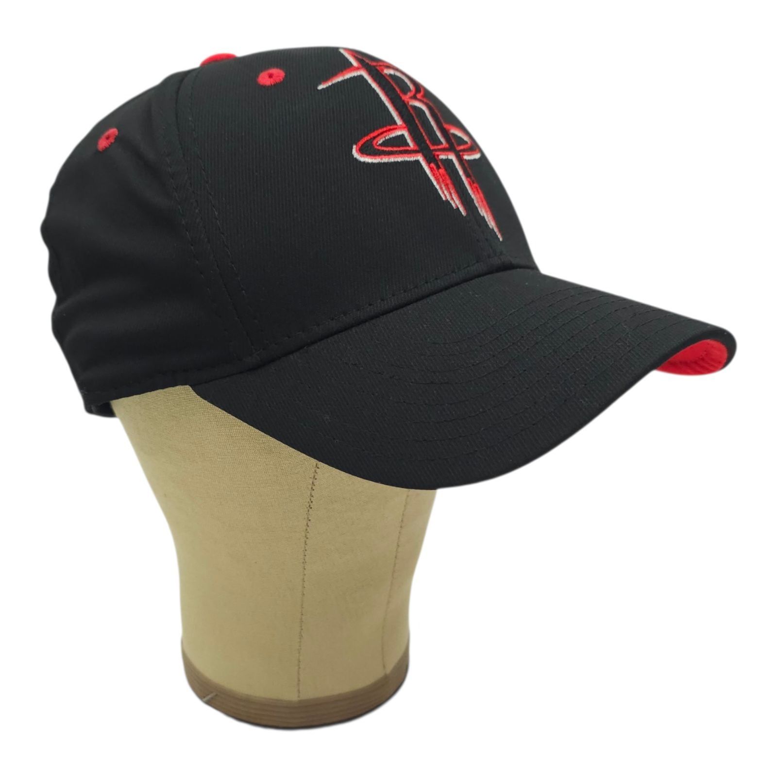 Adidas Adidas Houston Rockets Drip Logo Hat S/M Cap Black Red NBA Size ONE SIZE - 3 Thumbnail