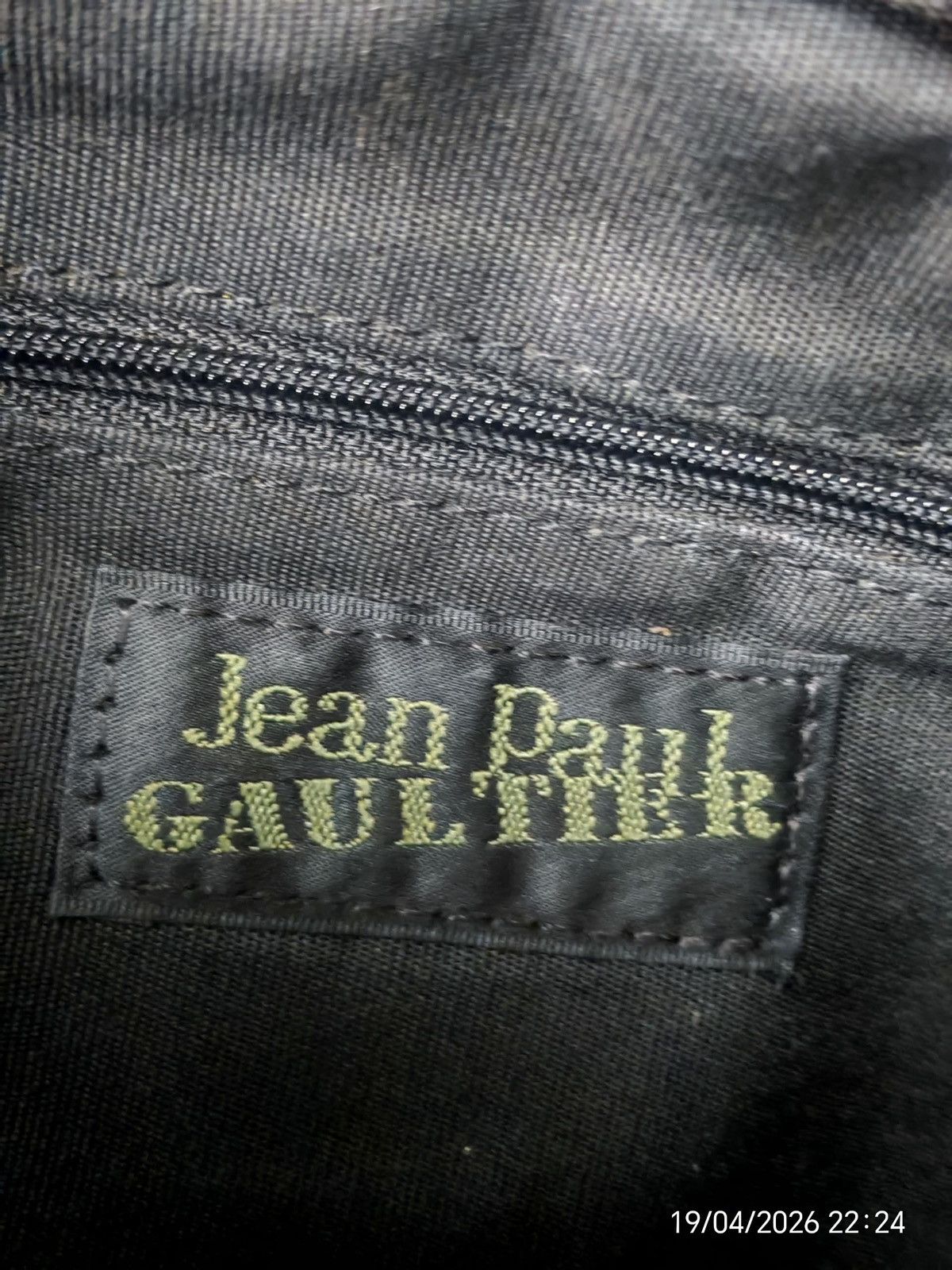 Jean Paul Gaultier JEAN PAUL GAULTIER SOLID LEATHER WAIST CROSSBODY BAG BUMBAG Size ONE SIZE - 8 Thumbnail