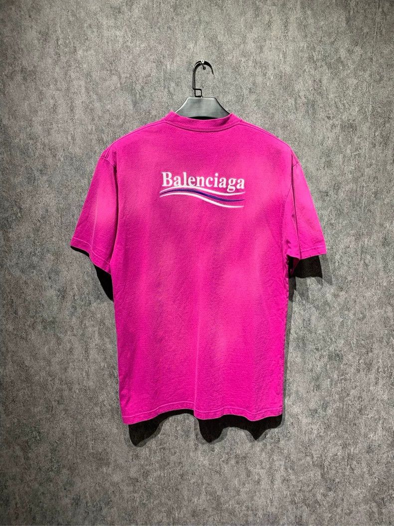 Balenciaga Balenciaga Pink Coke Short Sleeves 2502-Nextarrow Size US XXS / EU 40 - 2 Thumbnail