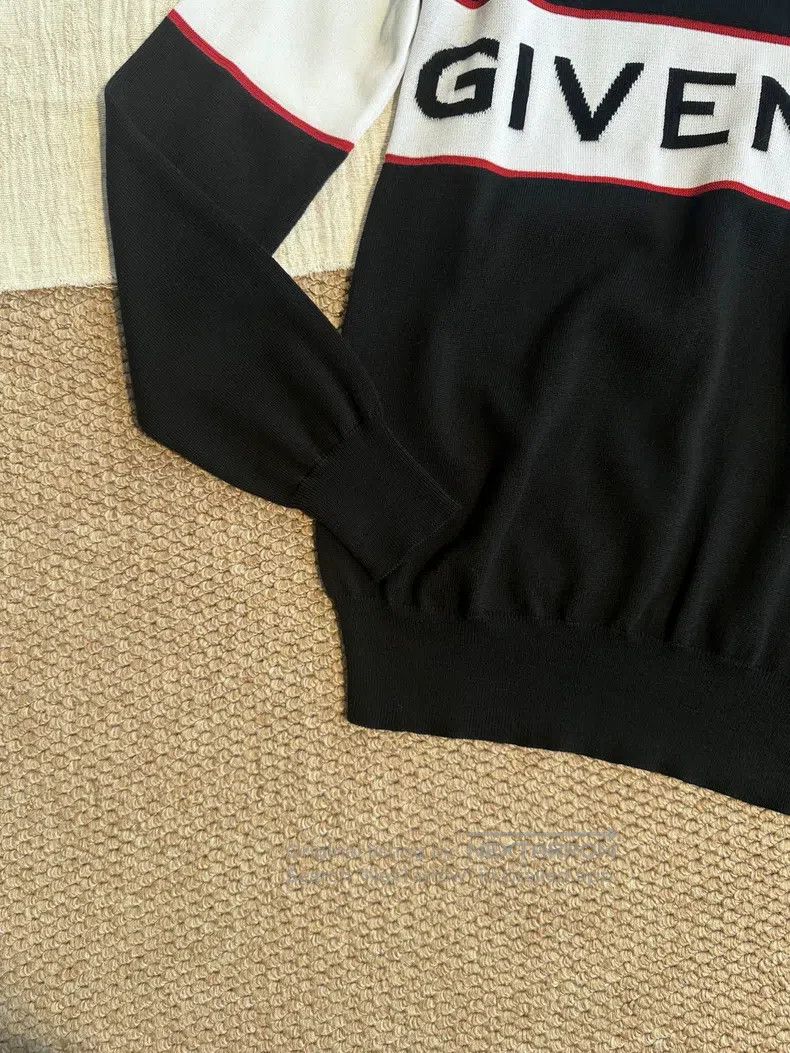 Givenchy Givenchy Leisure letter Logo embedded flower knitted sweat Size US S / EU 44-46 / 1 - 5 Thumbnail