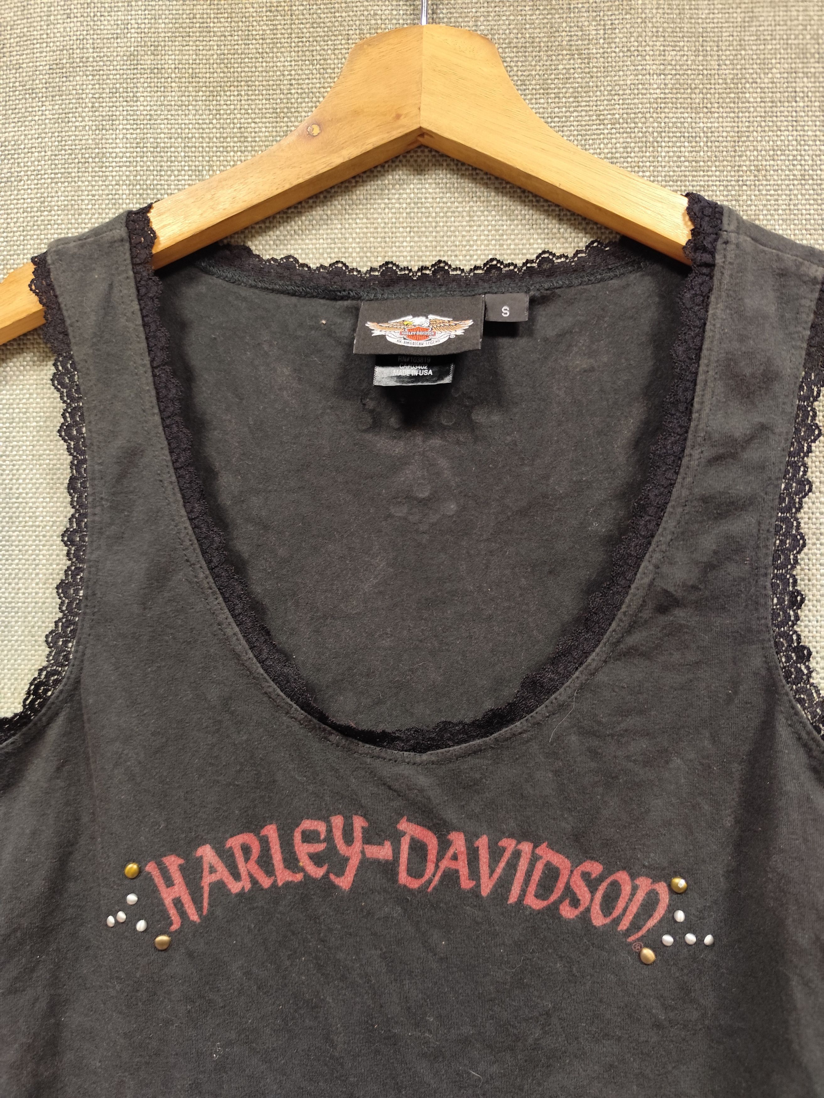 Harley Davidson Vintage tank tops harley davidson made in usa Size S / US 4 / IT 40 - 3 Thumbnail