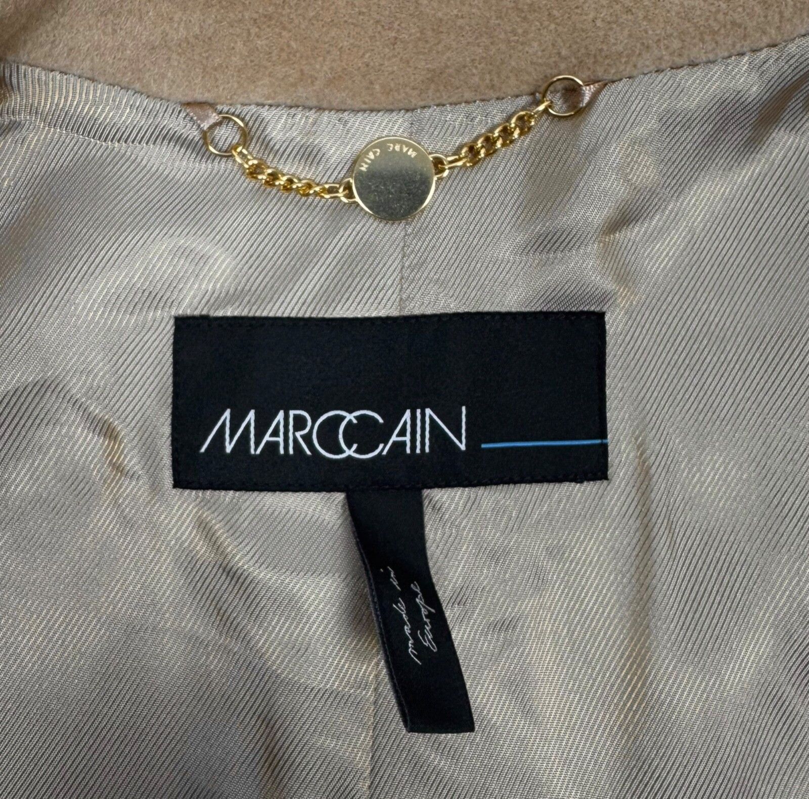 Other Marc Cain Alpaca Wool Camel Coat size 1 Size S / US 4 / IT 40 - 11 Thumbnail