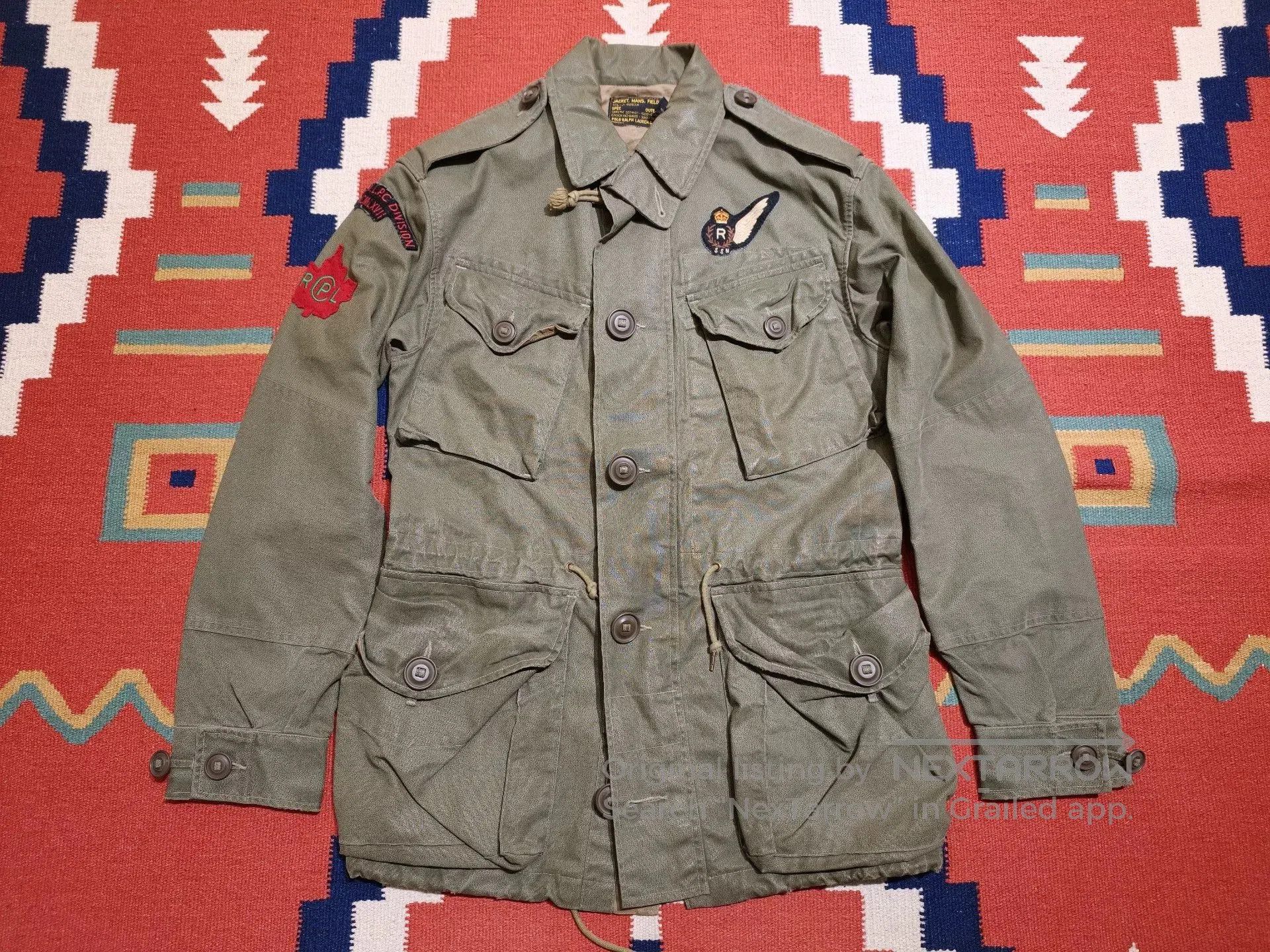 RRL Ralph Lauren RALPH LAUREN M43 Pepper Salt Jacket. Size US XS / EU 42 / 0 - 2 Thumbnail