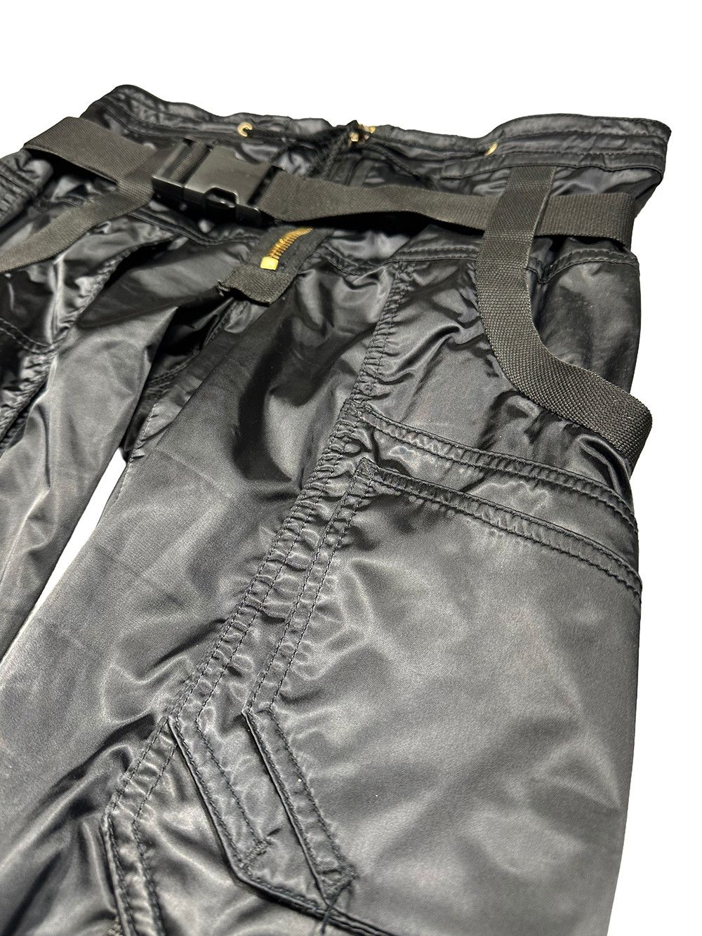 Jean Paul Gaultier Jean Paul Gaultier AW03 Bondage Cargo Pants Size 28" / US 6 / IT 42 - 6 Thumbnail