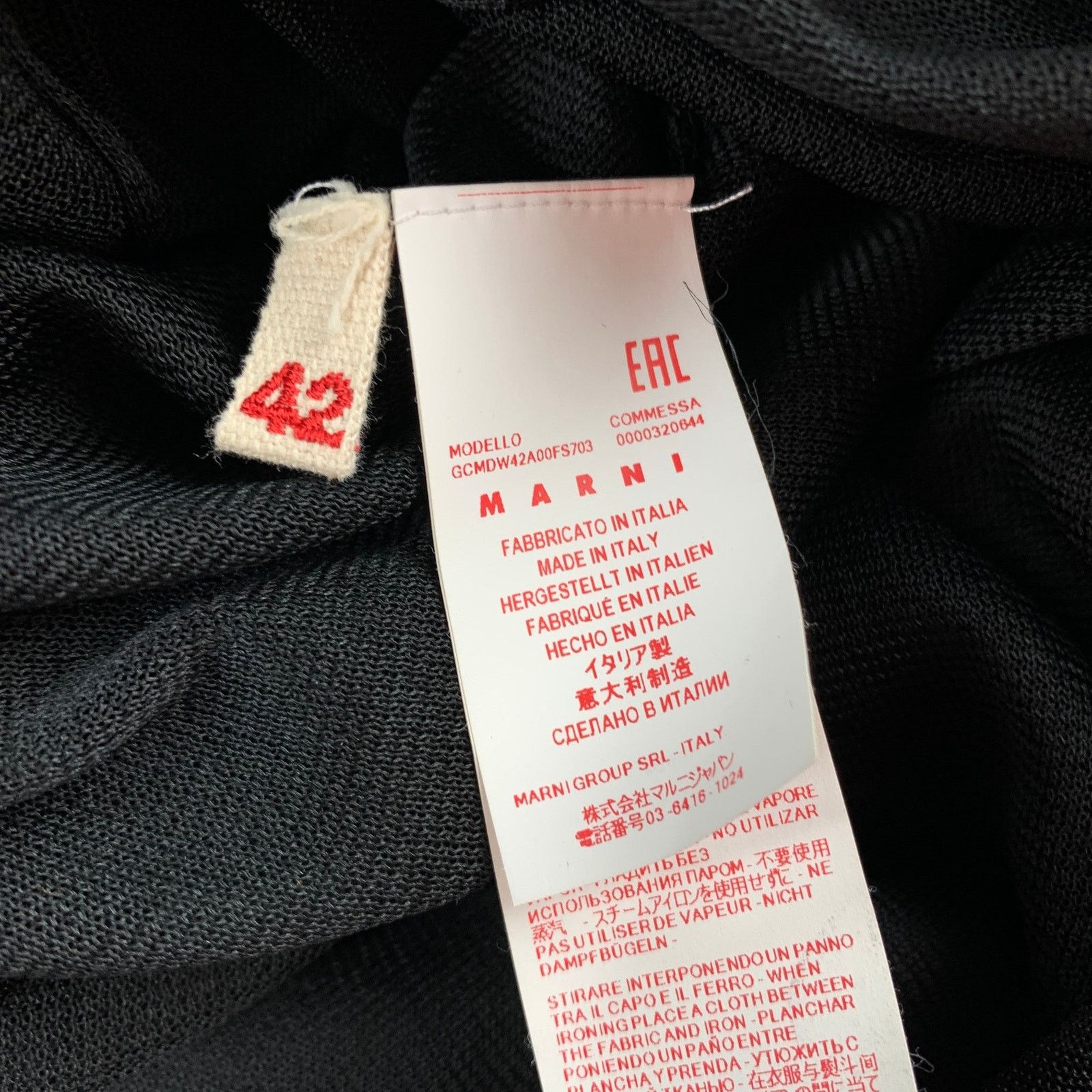 Marni MARNI Size 6 Black See Through Silk Layered Tank Casual Top Size M / US 6-8 / IT 42-44 - 5 Thumbnail