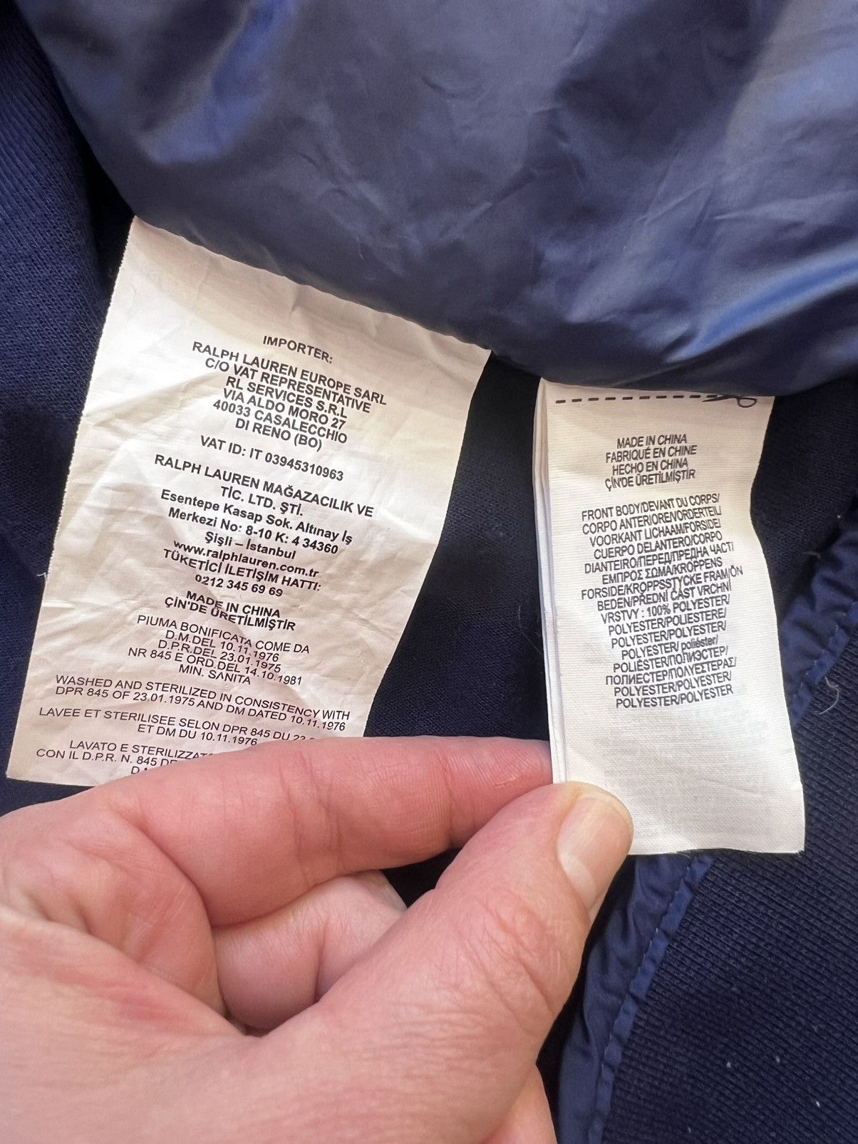 Polo Ralph Lauren Polo Ralph Lauren Quilted Hybrid Jacket XL Down Size US XL / EU 56 / 4 - 14 Thumbnail