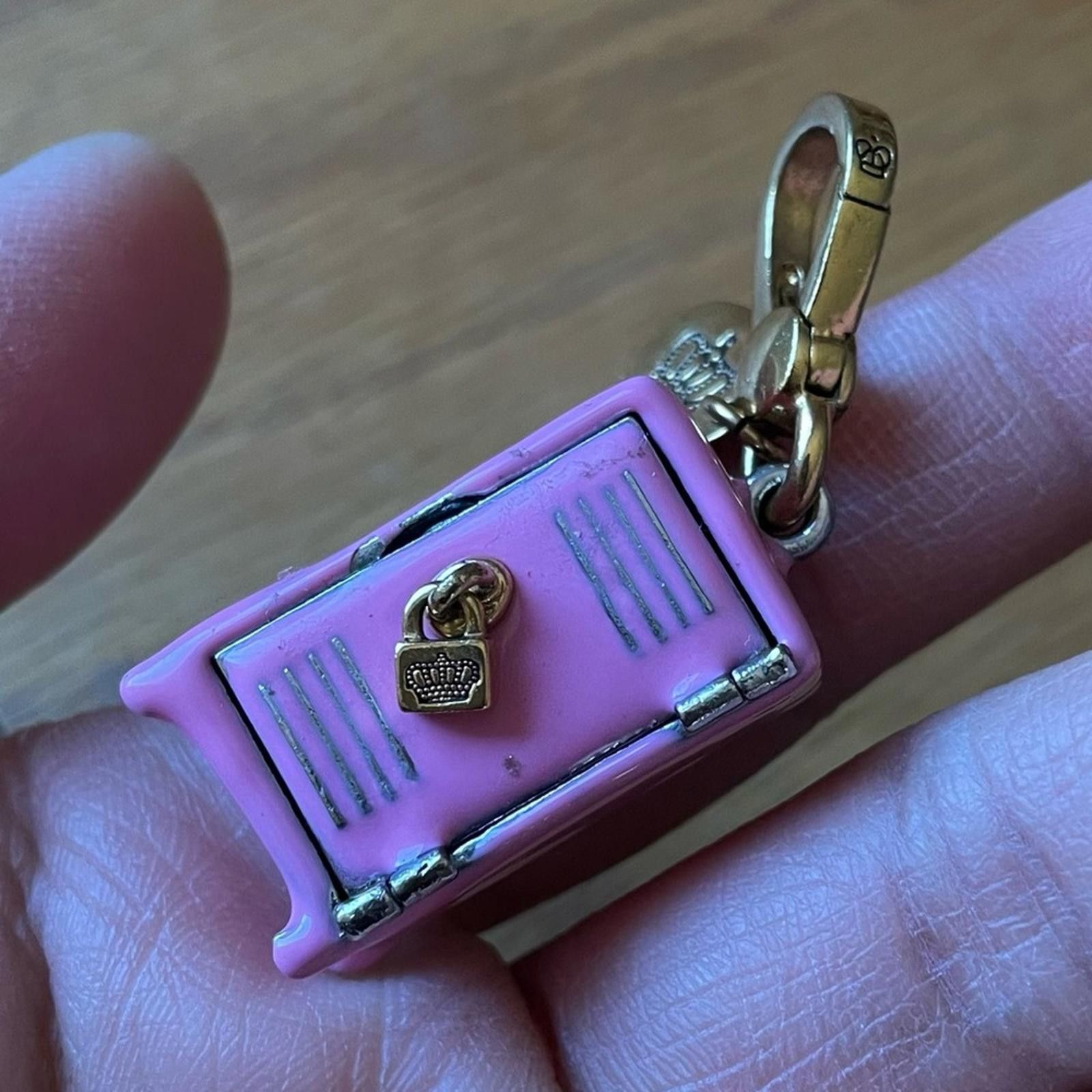 Juicy Couture Jeans Limited Edition Rare Juicy Couture Pink Locker Charm Size ONE SIZE - 8 Thumbnail