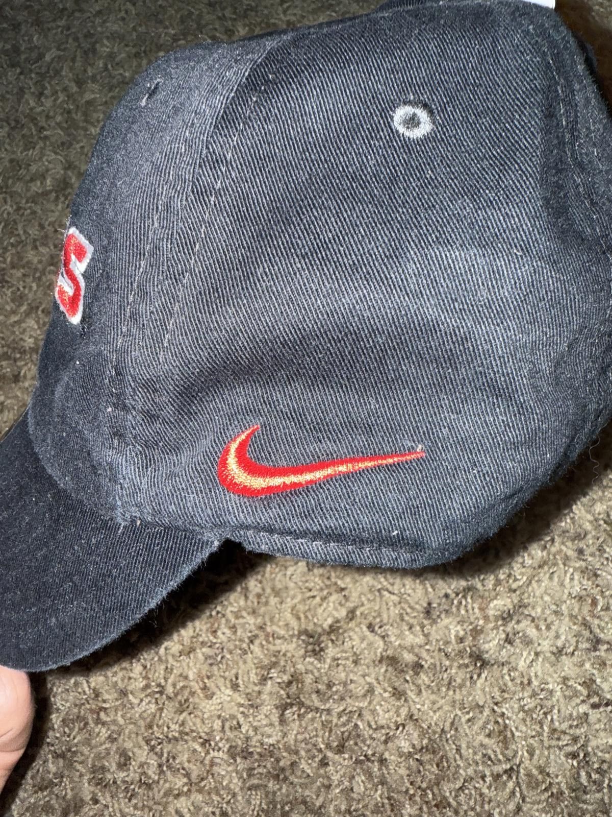 Nike Nike Georgia Bulldogs Club Cap Adjustable Black Campus Cap Hat UGA Sample Size ONE SIZE - 8 Thumbnail
