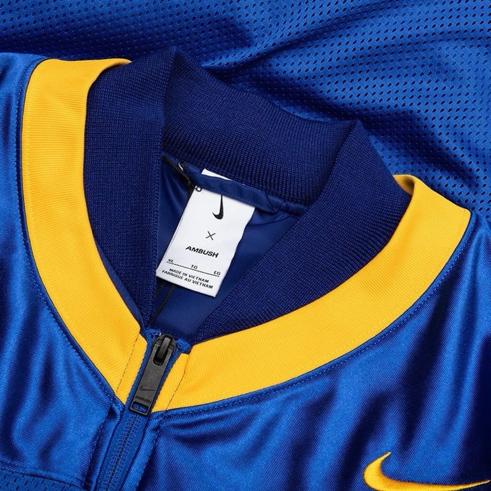 Nike Nike x AMBUSH Football Jacket Deep Royal Blue Size US S / EU 44-46 / 1 - 3 Thumbnail