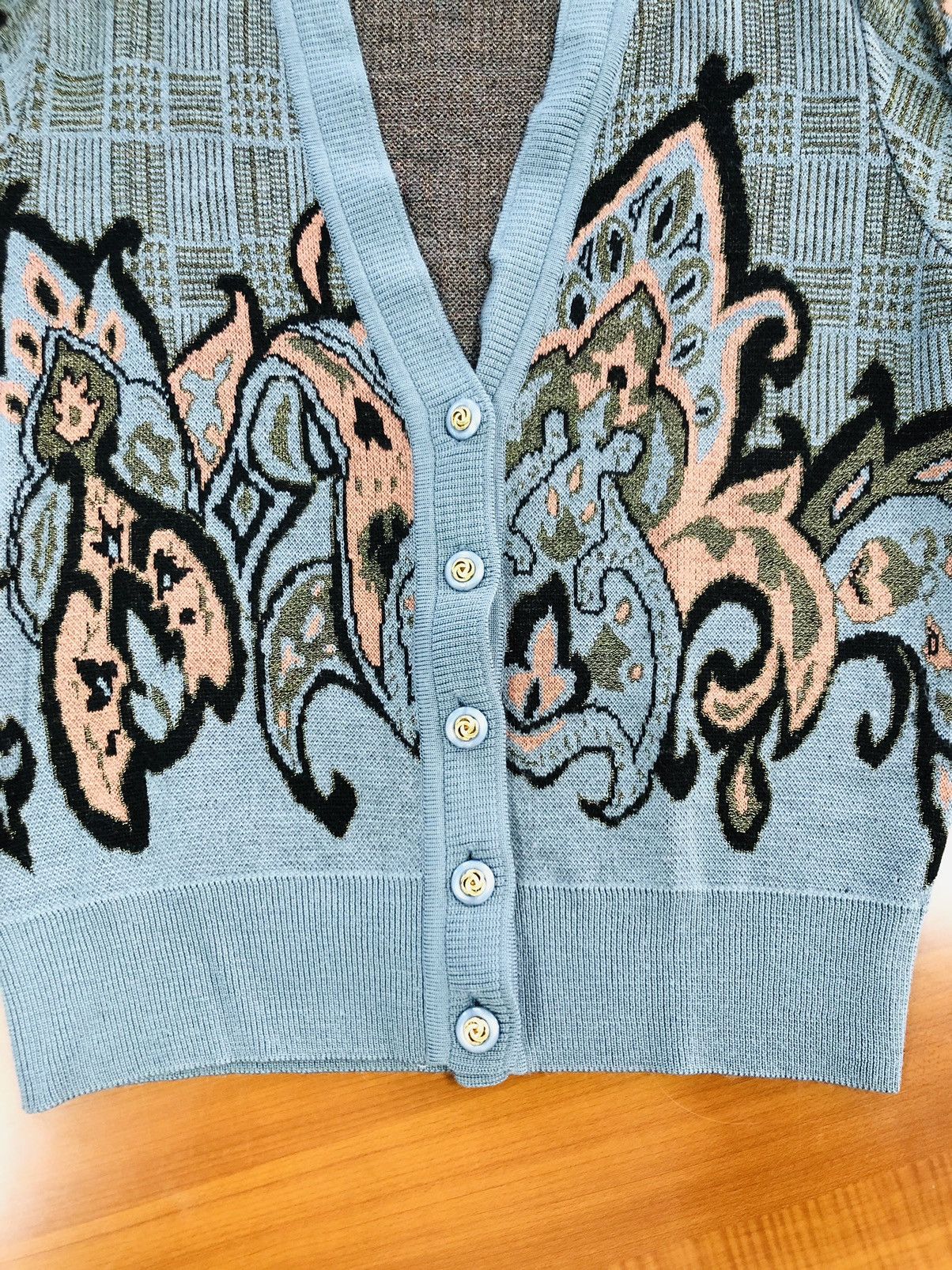 Vintage Unbranded Traditional Cardigan Size M / US 6-8 / IT 42-44 - 11 Thumbnail