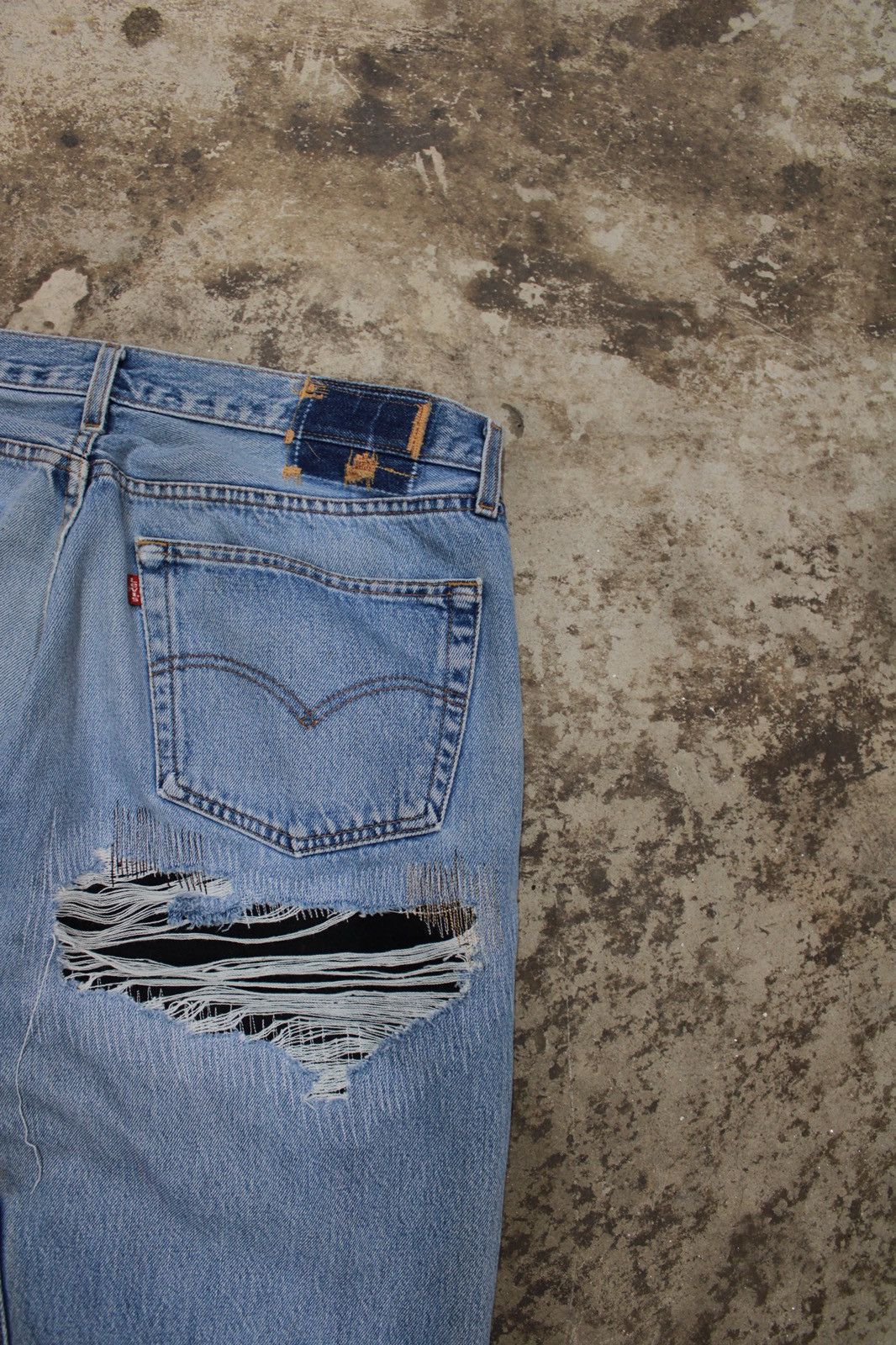 Other Distressed Levis 501 Size US 38 / EU 54 - 6 Thumbnail