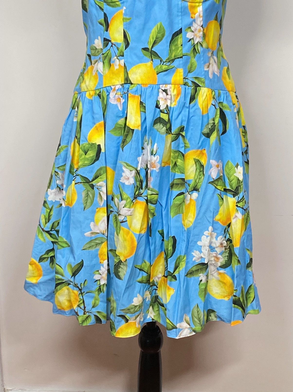 L'AGENCE L'AGENCE Lemon Print Corset Minidress size 8 Size M / US 6-8 / IT 42-44 - 8 Thumbnail