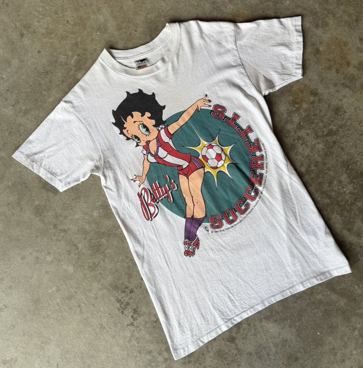 Other Betty Boop x Socceretts T Shirt Size Medium Size US M / EU 48-50 / 2 - 1 Thumbnail