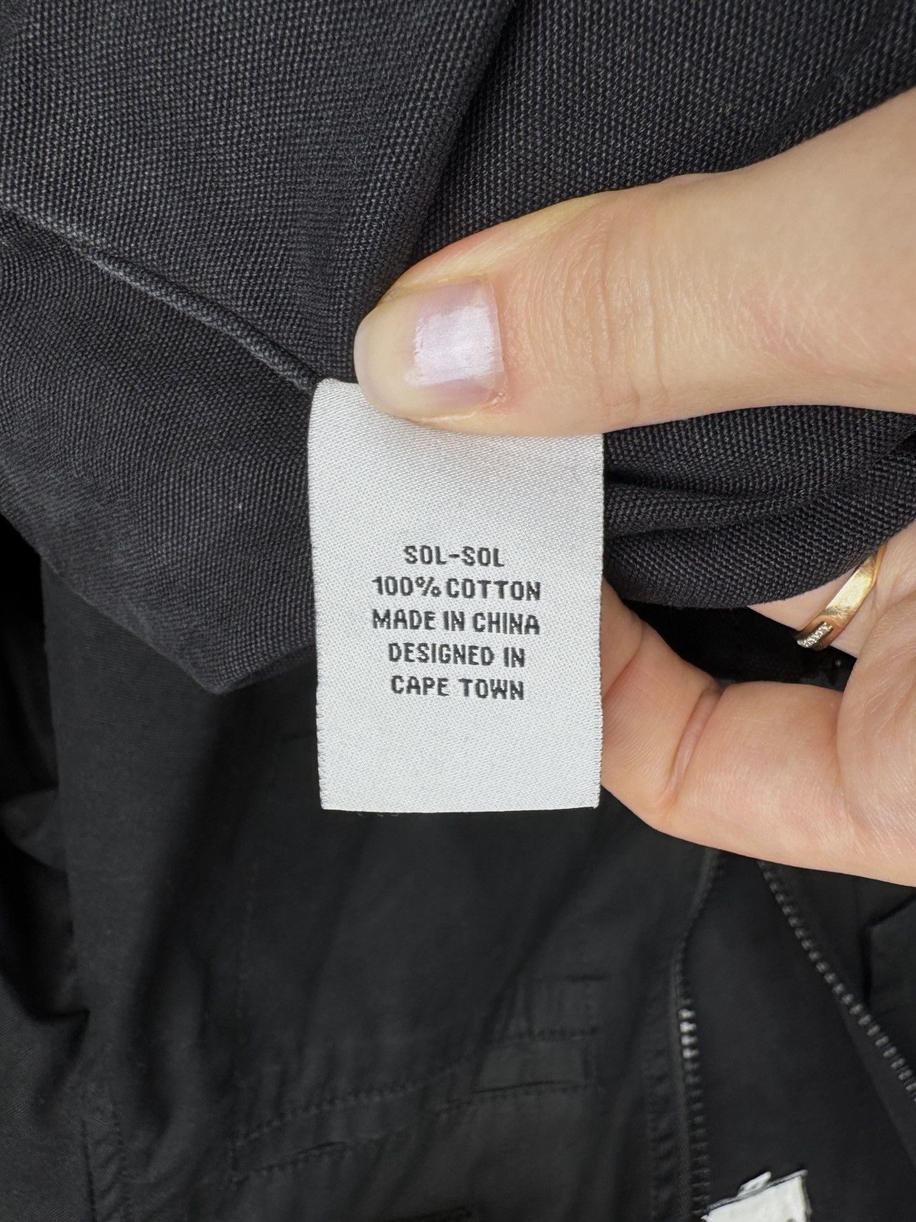Other Sol-Sol South African brand black jacket with white pocket M Size US M / EU 48-50 / 2 - 13 Thumbnail