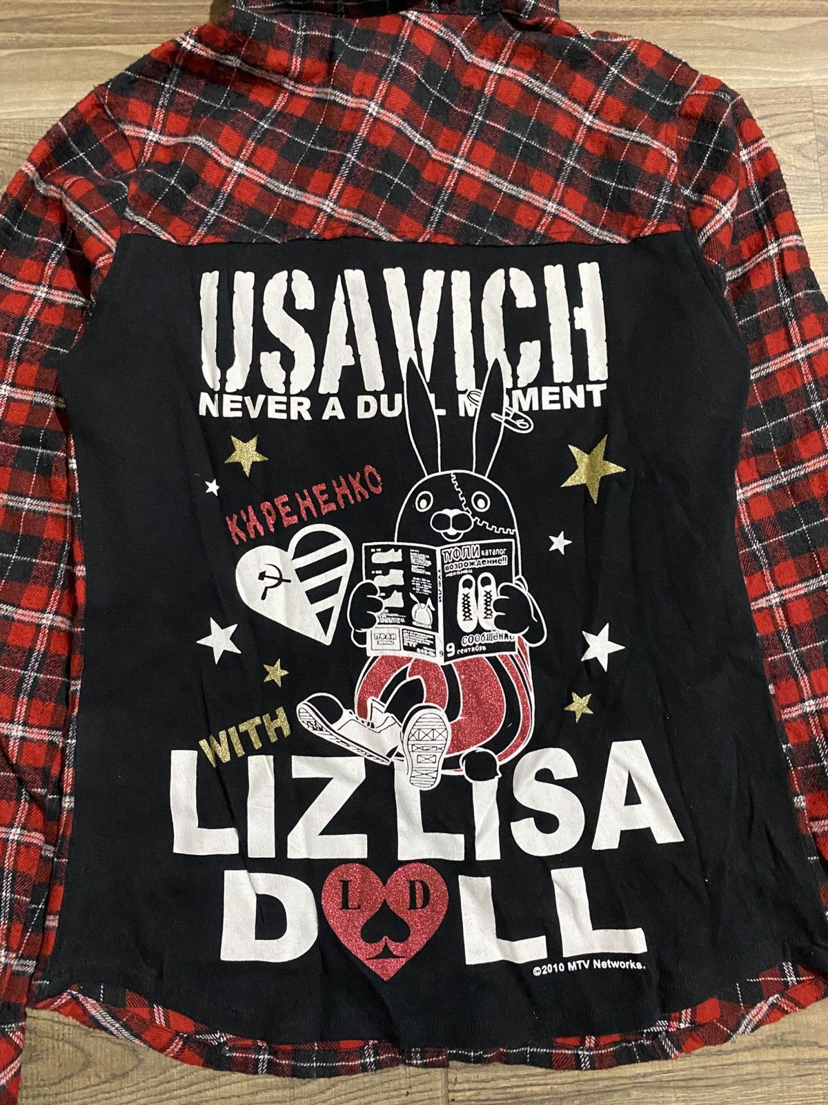 Japanese Brand LIZ LISA DOLL HOODIES PLAID SHIRT Size ONE SIZE - 9 Thumbnail