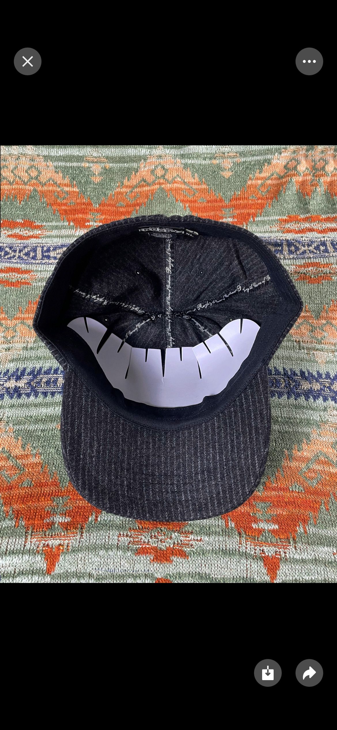 Ralph Lauren × Rugby Ralph Lauren Ralph Lauren Rugby wool baseball hat cap Size ONE SIZE - 5 Thumbnail