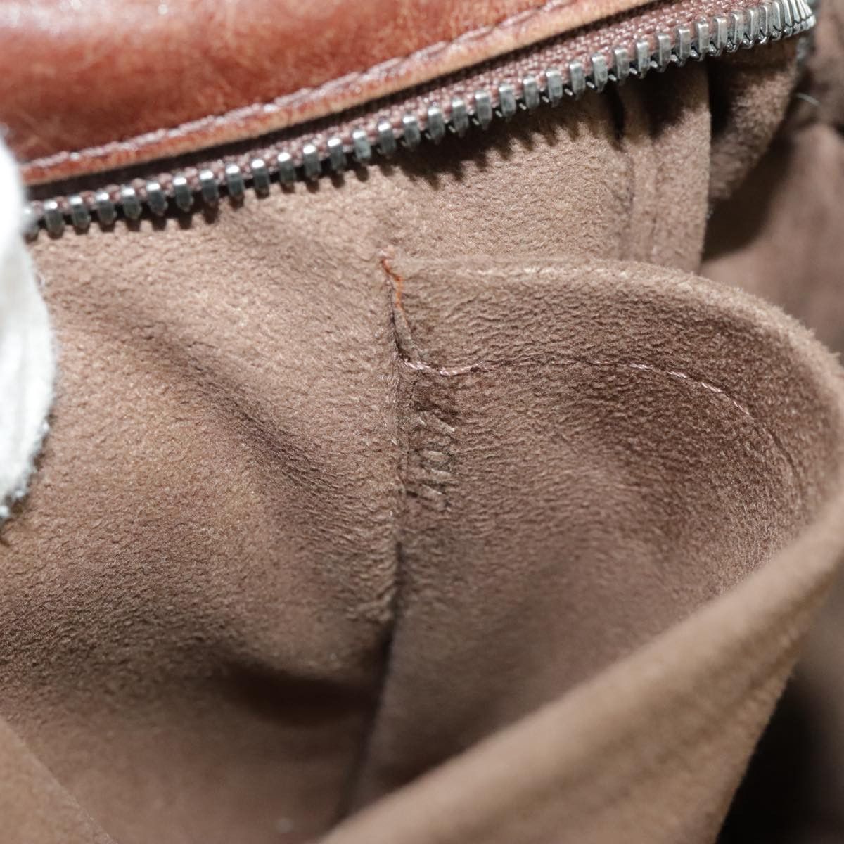 Louis Vuitton LOUIS VUITTON Defeel Shoulder Bag Suede Leather Brown M92357 Size ONE SIZE - 12 Thumbnail