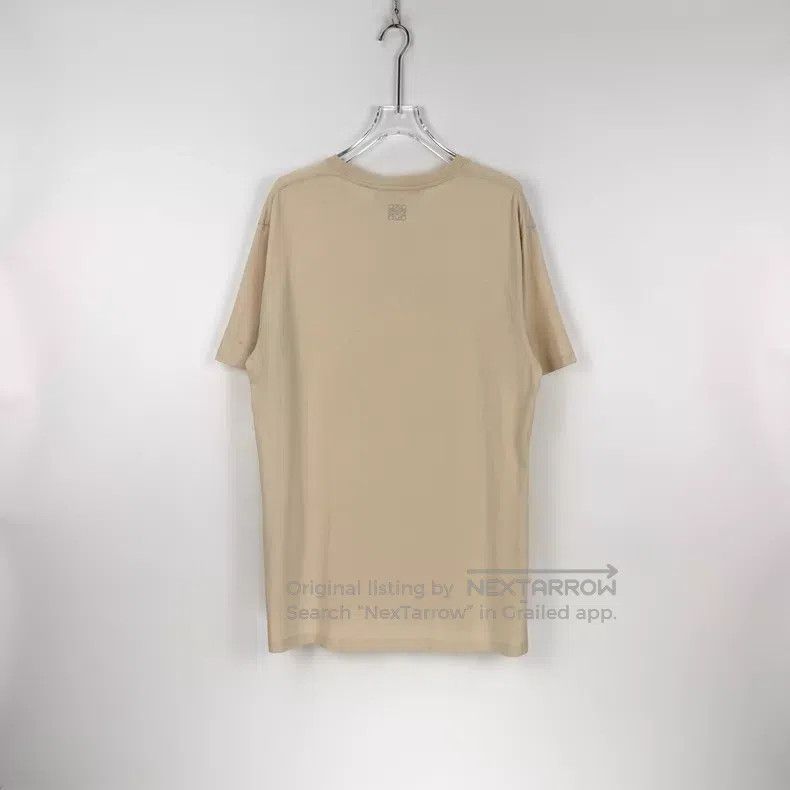 Loewe Loewe Beige Joint Big Logo 3D Coal Short Sleeve Size US L / EU 52-54 / 3 - 4 Thumbnail