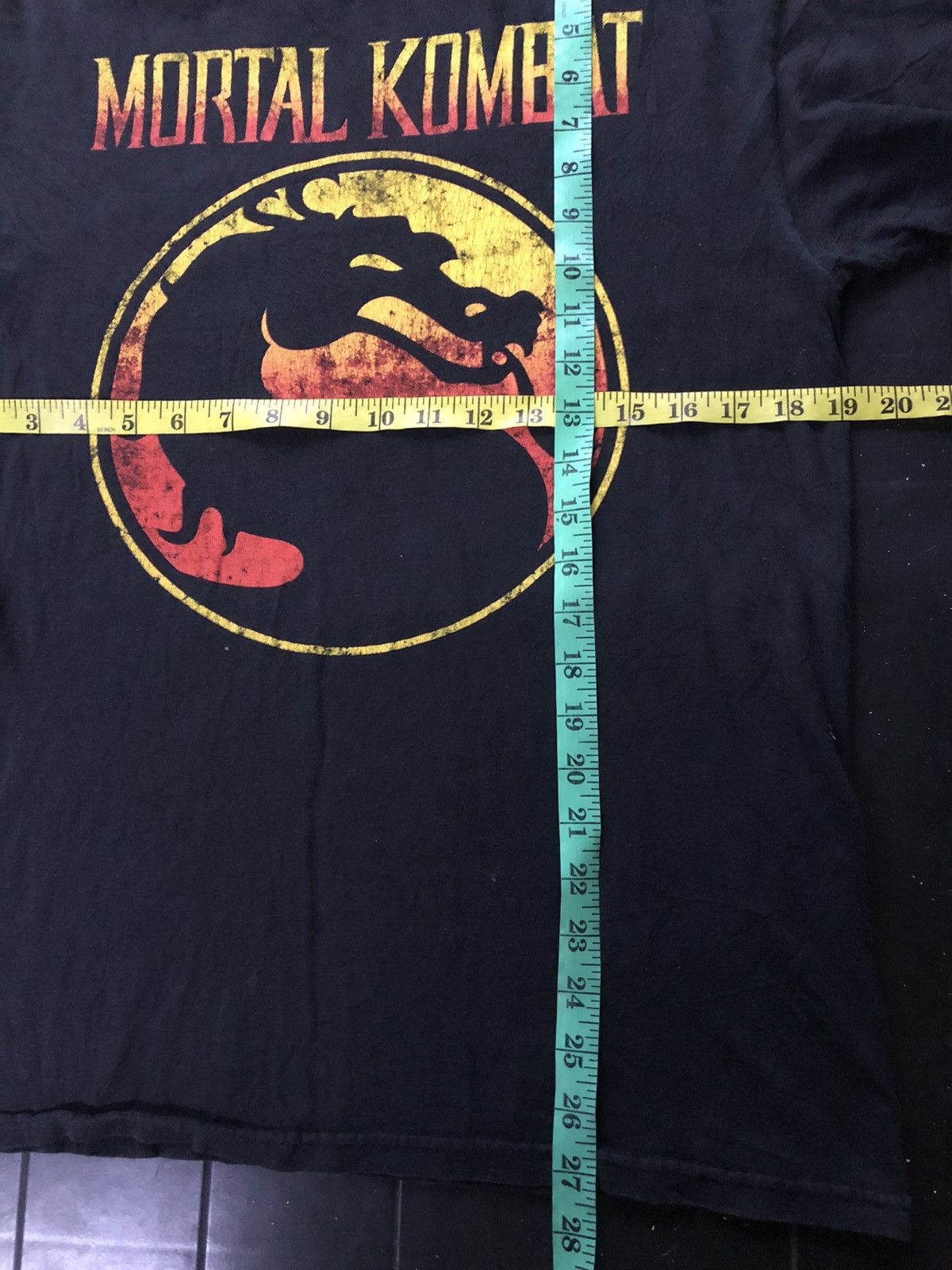 Vintage Vintage Mortal Combat Logo Licensed Graphic Shirt Tee Size US S / EU 44-46 / 1 - 5 Thumbnail