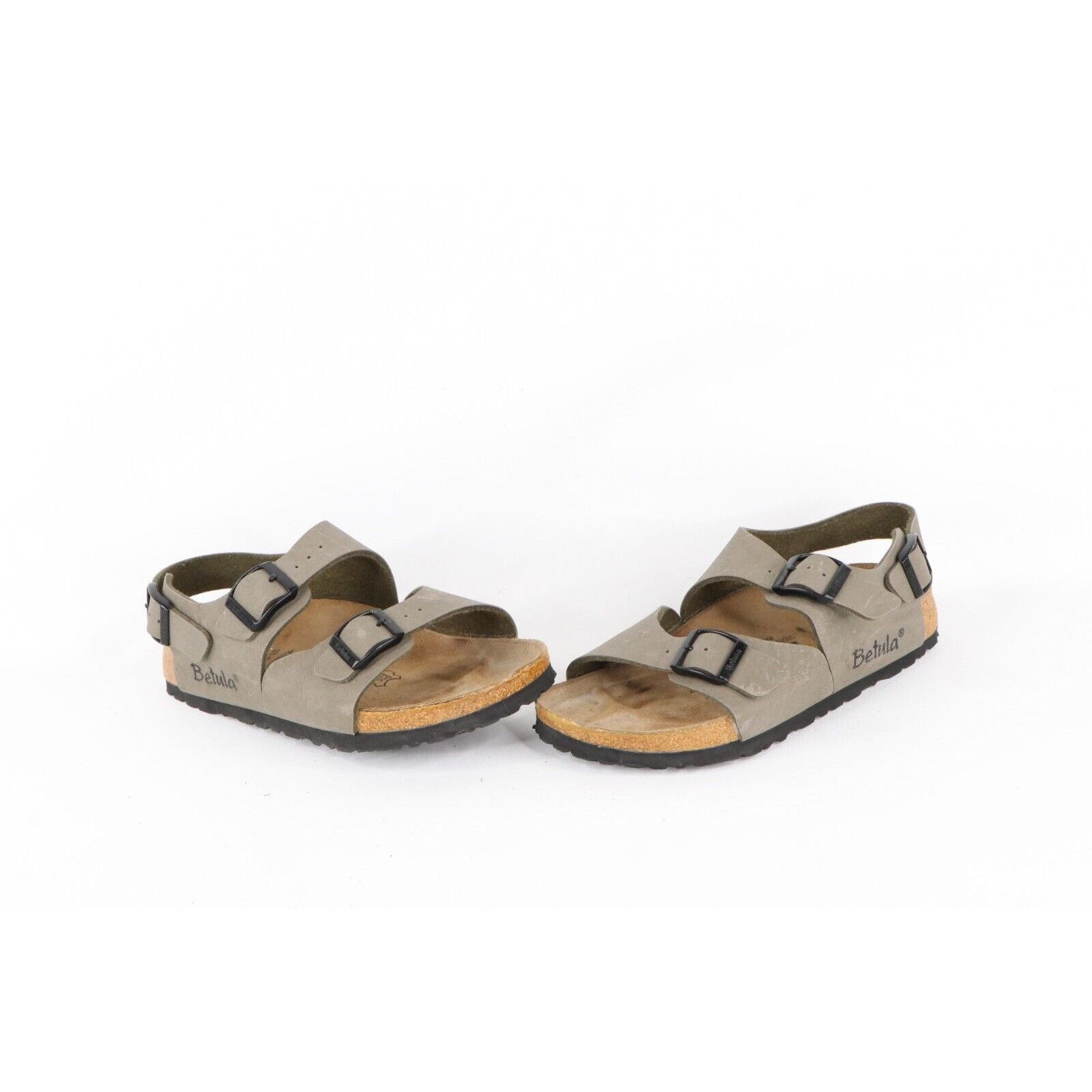Birkenstock × Vintage Vintage Betula Birkenstock Distressed Leather Heel Sandals Size US 5 / IT 35 - 1 Thumbnail
