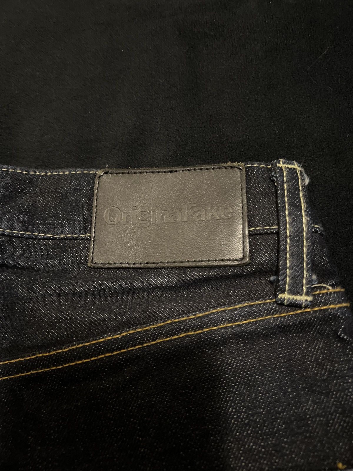 Original Fake Ss10 Chomper Denim Size US 31 - 8 Thumbnail