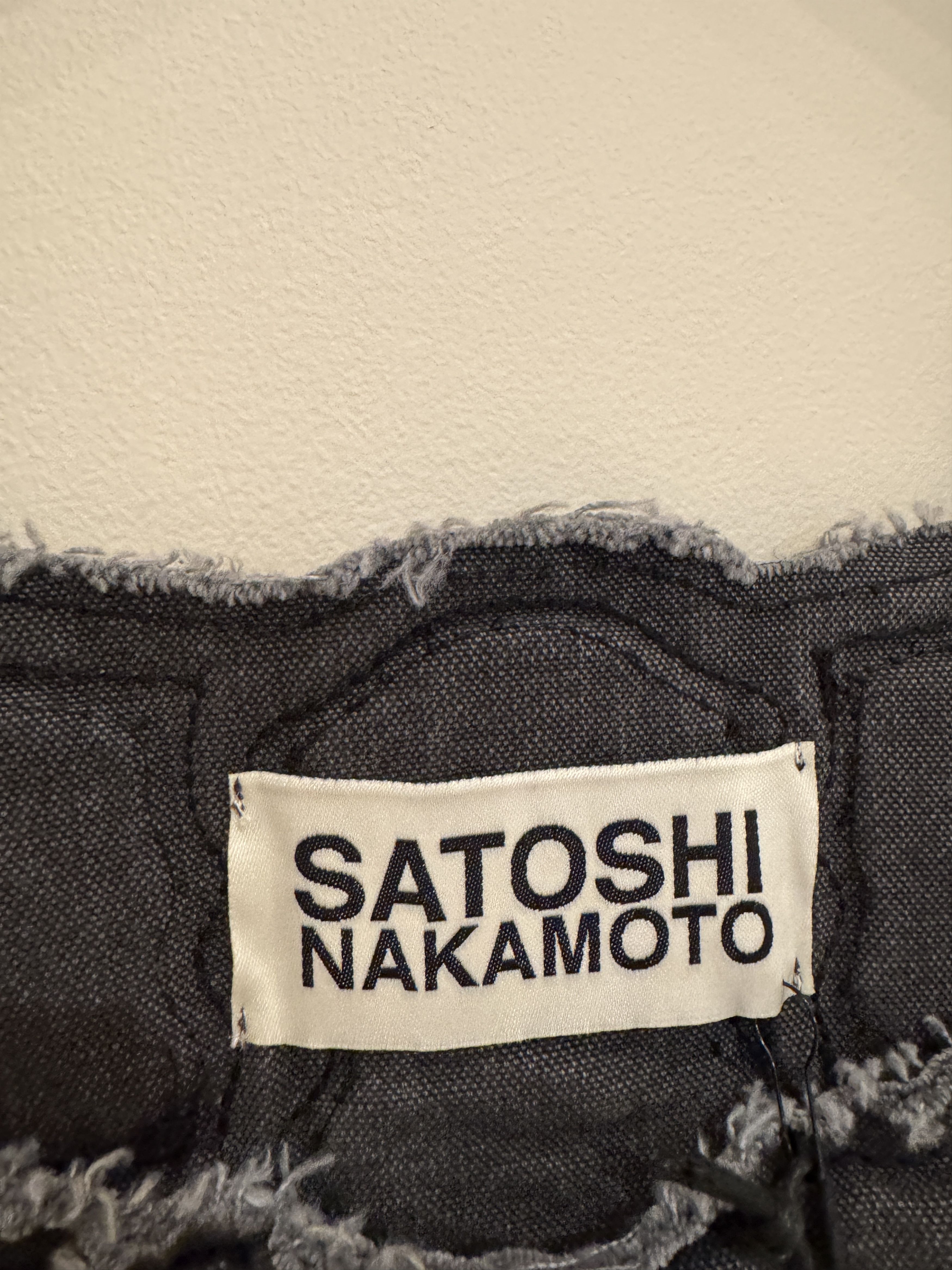 Satoshi Nakamoto SATOSHI NAKAMOTO SKELETON VEST (BLACK) BRAND NEW MSRP $1,500 Size US L / EU 52-54 / 3 - 6 Thumbnail