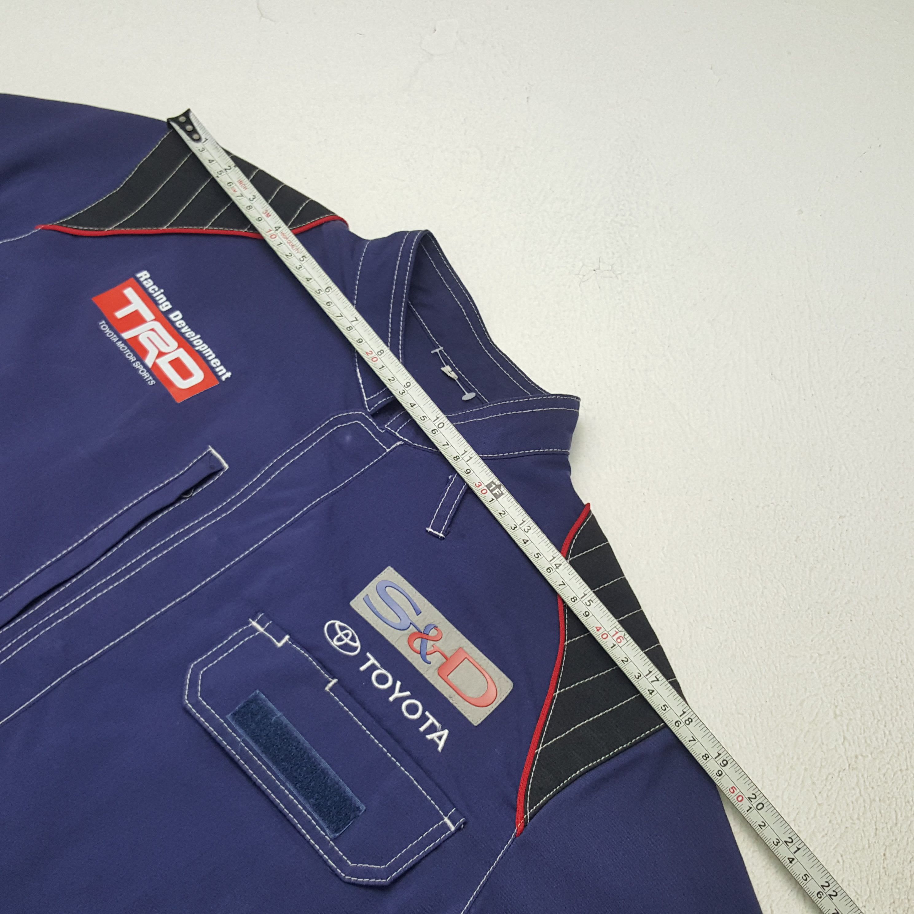 Japanese Brand × Vintage Vintage TRD Toyota Motor Sports Japanese Racing Shirt Jacket Size US M / EU 48-50 / 2 - 9 Thumbnail