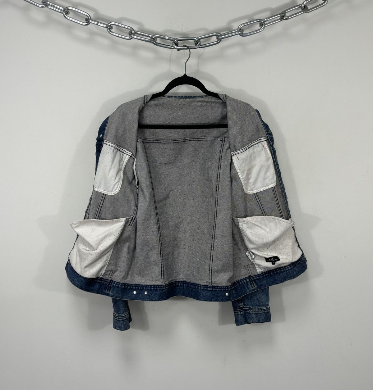 A.P.C. A.P.C. Men’s Type 3 Blue Trucker Denim Jacket Size US M / EU 48-50 / 2 - 2 Thumbnail