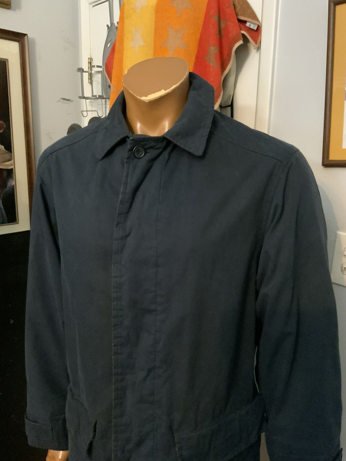 Hackett Hackett London Navy Officers Field Military Button Jacket Size US M / EU 48-50 / 2 - 19 Thumbnail