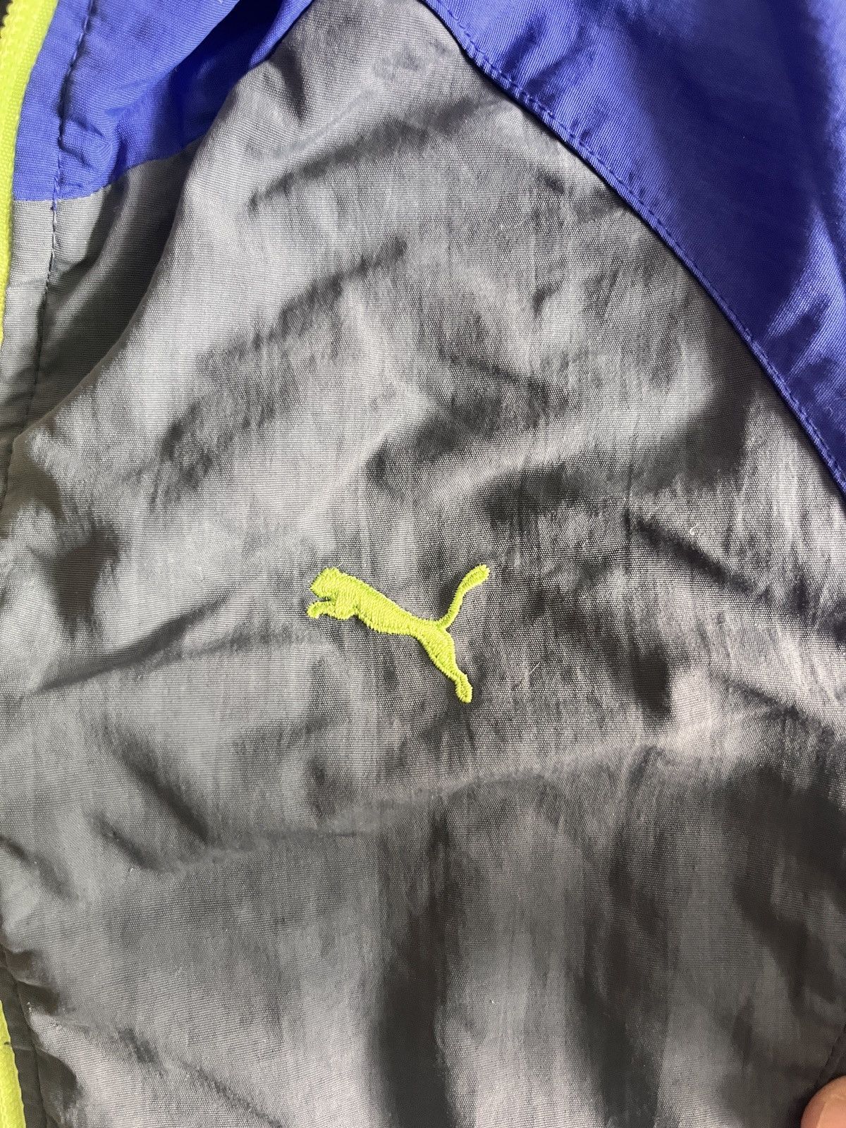 Puma × Vintage Puma sportswear colourful jacket Size S / US 4 / IT 40 - 4 Thumbnail