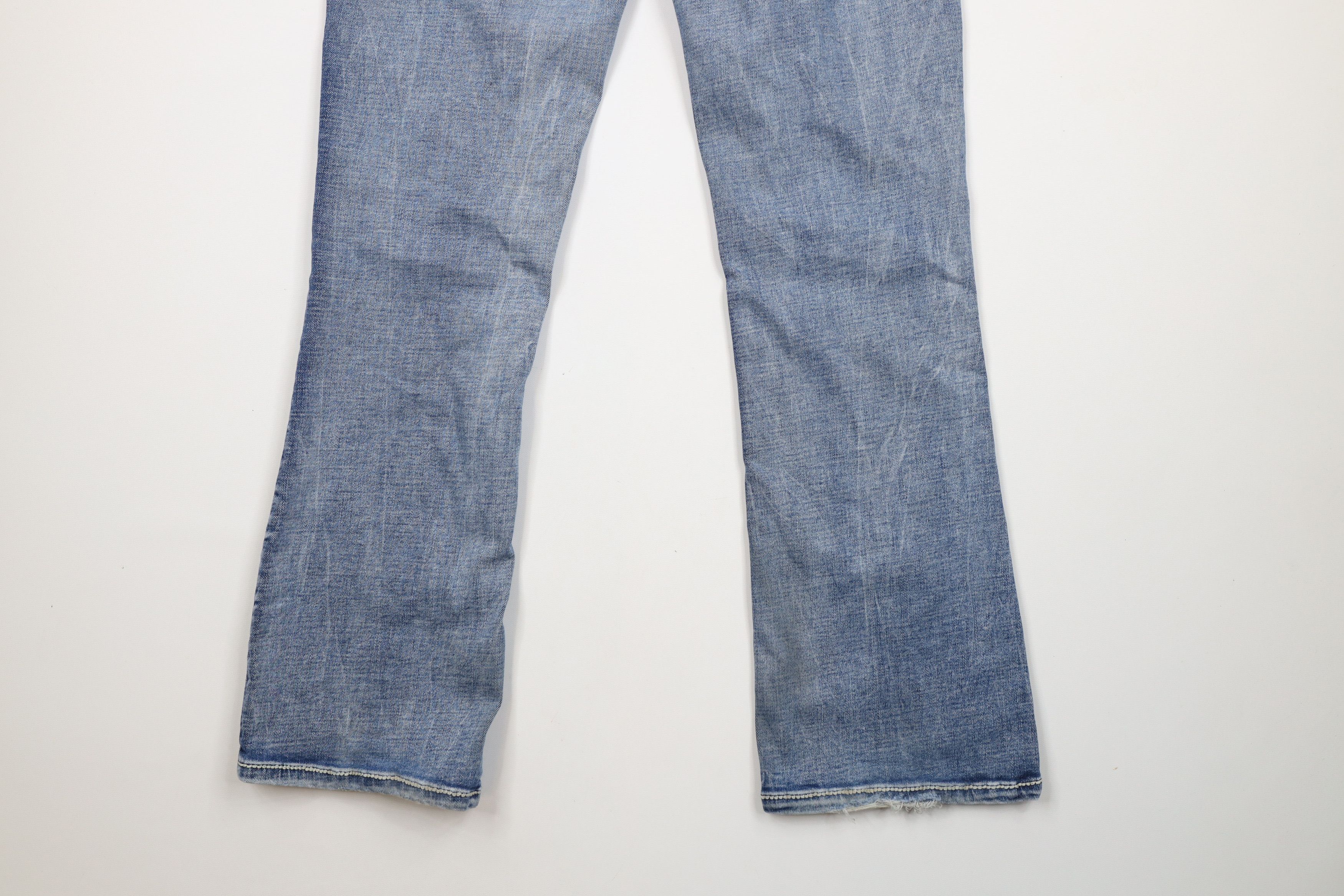 Vintage Buckle BKE Fit High Rise Bootcut Stretch Denim Jeans Blue Size 25" / US 0 / IT 36 - 10 Thumbnail