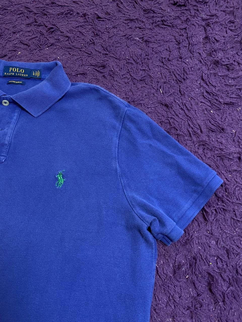 Polo Ralph Lauren Polo Ralph Lauren Custom Slim Fit Polo Size L Size US L / EU 52-54 / 3 - 8 Thumbnail