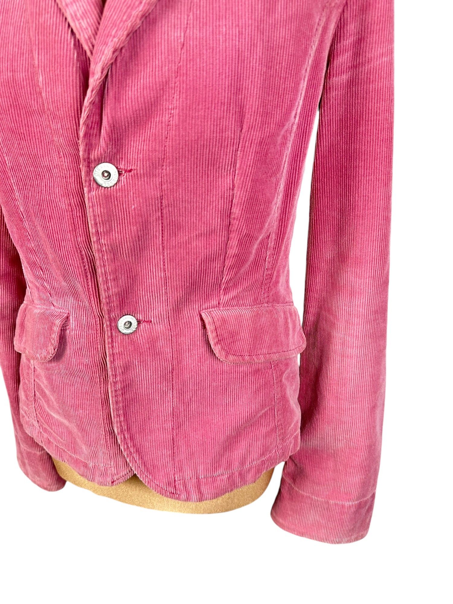 Designer × Diesel × Vintage Vintage Y2k Diesel Corduroy Elegant Oldmoney Blazer Size L / US 10 / IT 46 - 7 Thumbnail