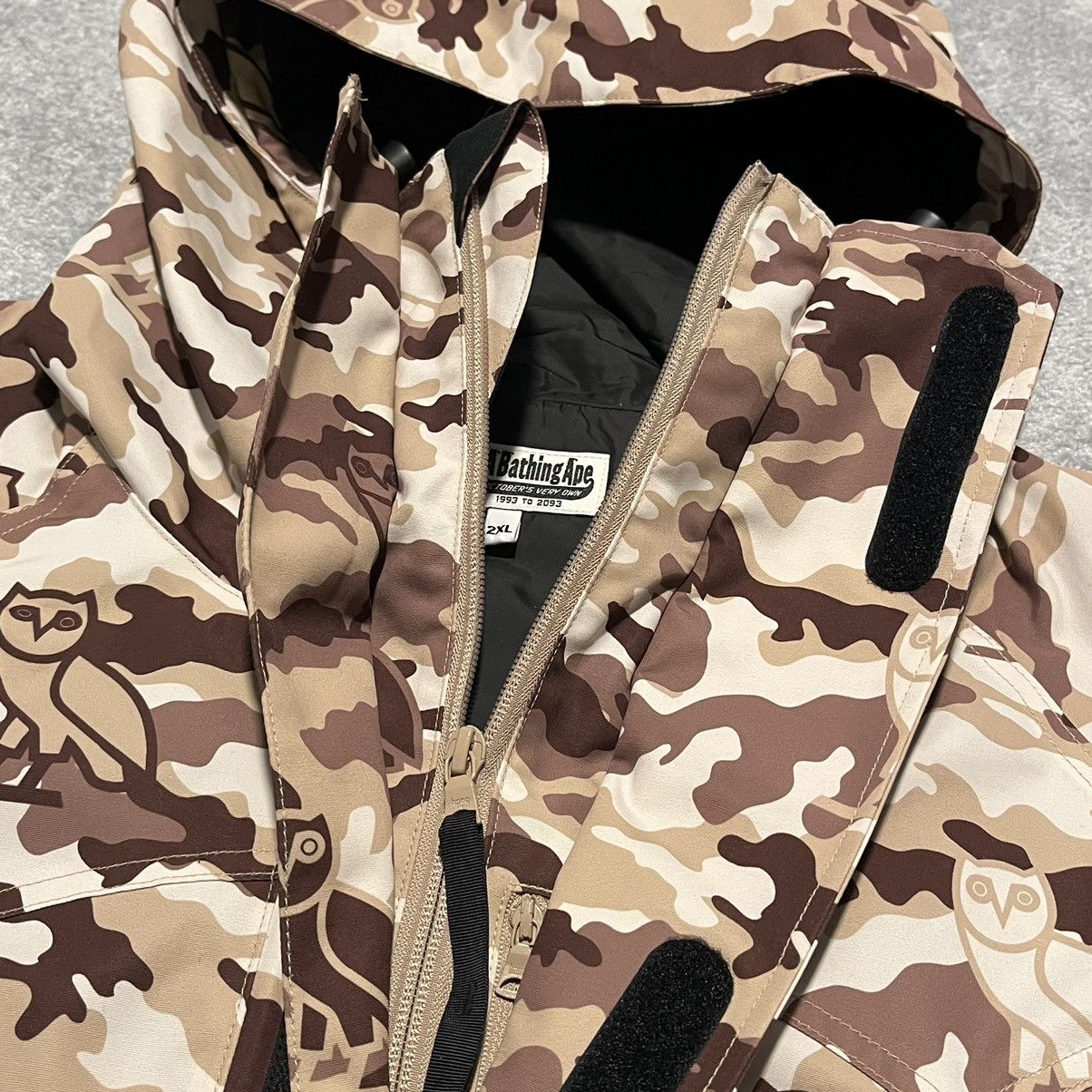 Bape × October's Very Own Bape x OVO Woodland Camo Snowboard Jacket Size US XXL / EU 58 / 5 - 6 Thumbnail