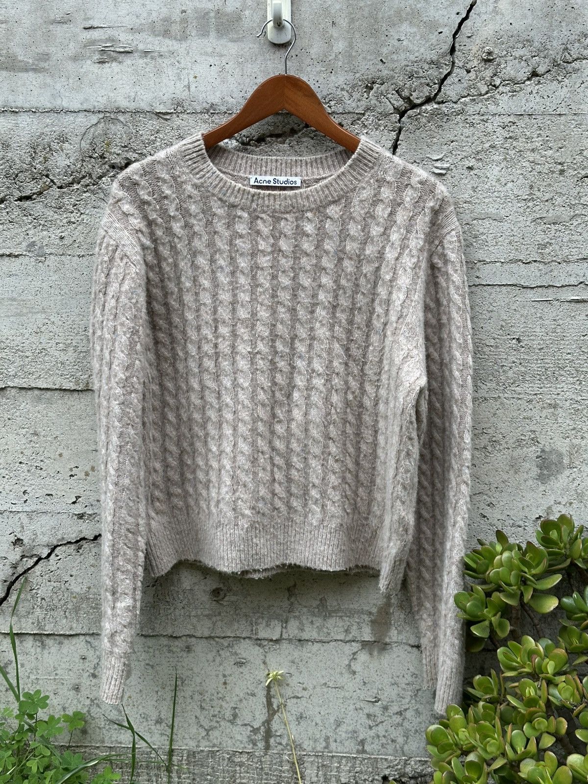 Acne Studios RARE GRAIL Acne Studios specked cable knit sweater Size US M / EU 48-50 / 2 - 2 Thumbnail