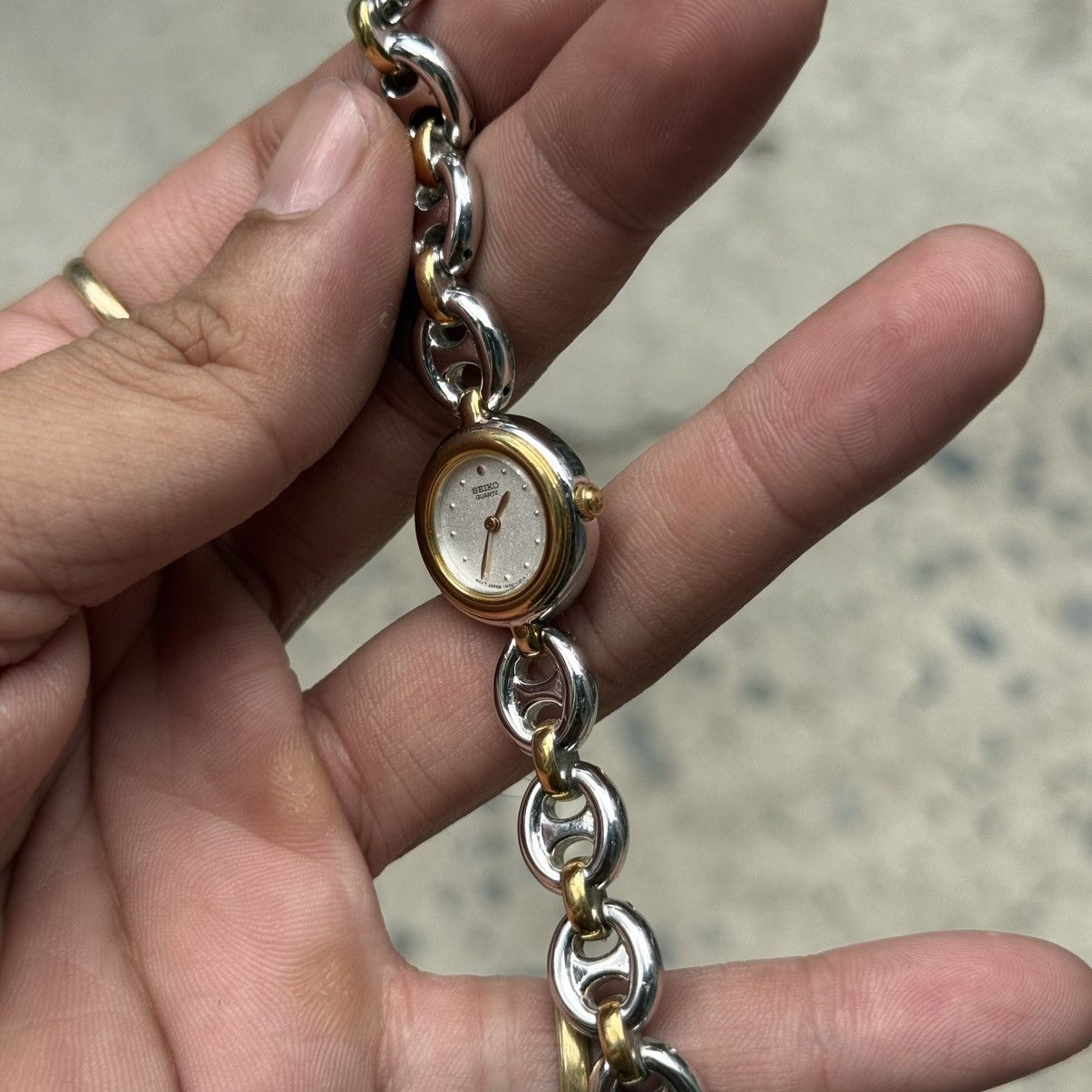 Seiko SEIKO Bracelet Two Tone 1N00-0070 Size ONE SIZE - 4 Thumbnail