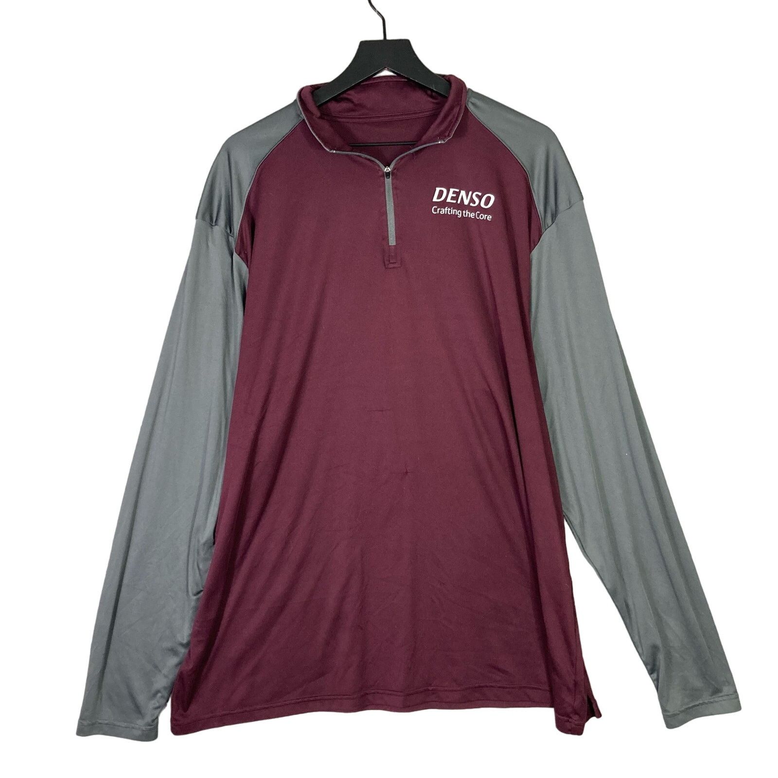 Other Men's Colosseum Denso Maroon/Gray Quarter-Zip Jacket Sz XXL Size US XXL / EU 58 / 5 - 1 Thumbnail