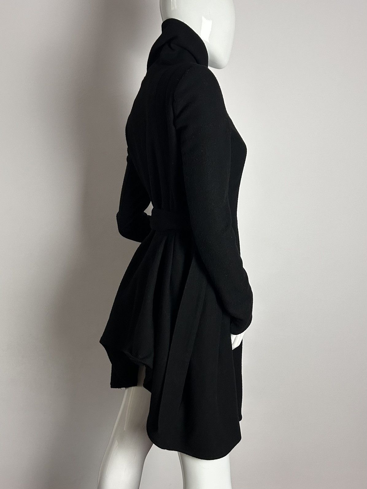 Other Vintage asymmetrical wool coat Size S / US 4 / IT 40 - 6 Thumbnail