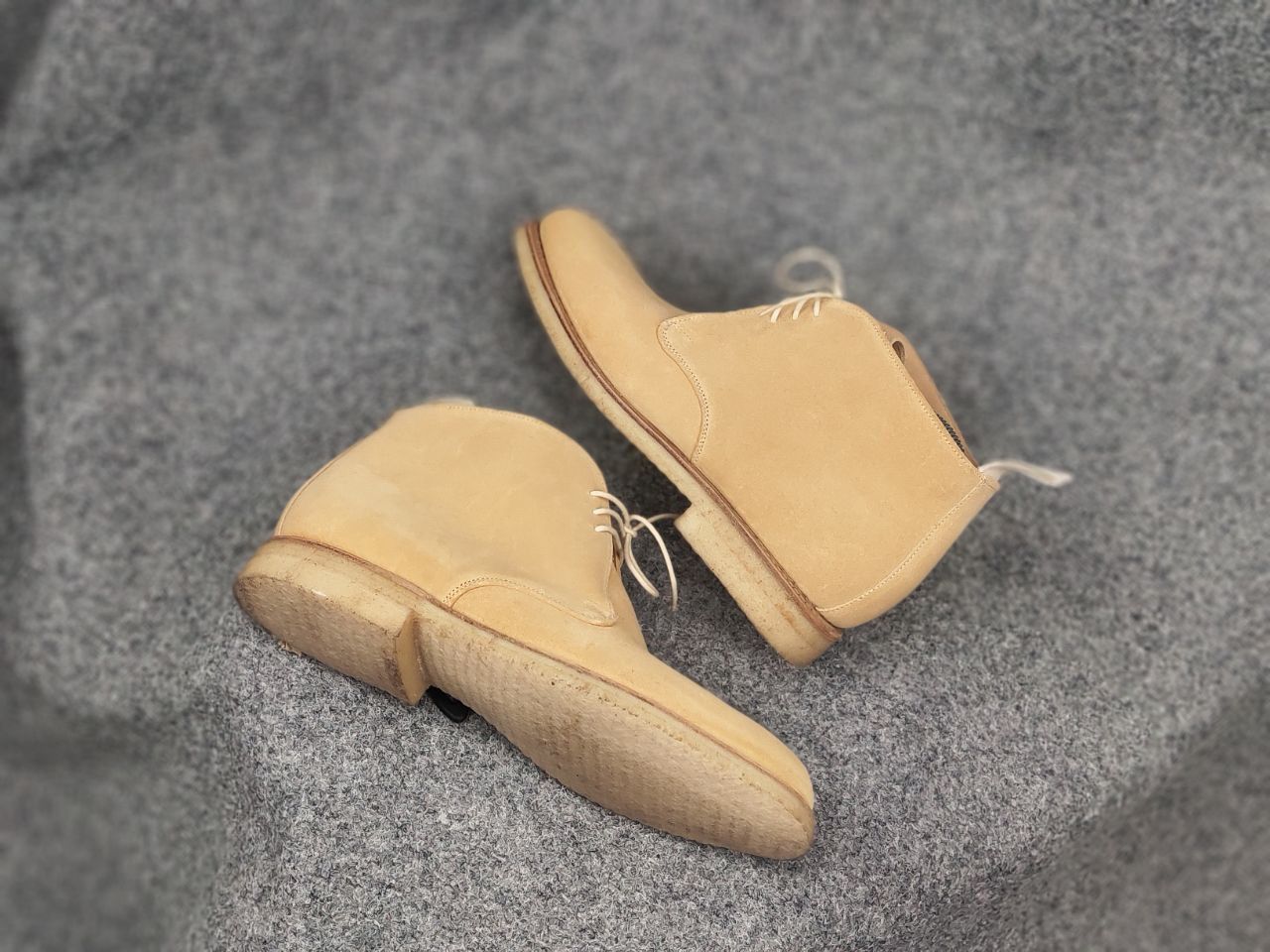 Cheaney Joseph Cheaney &Sons Desert Chukka Suede Leather Ankle Boots Size US 8 / EU 41 - 7 Thumbnail