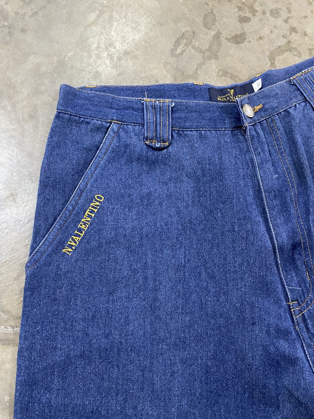 Valentino Baggy Jeans Nicola Valentino Italy @238act Size US 30 / EU 46 - 4 Thumbnail