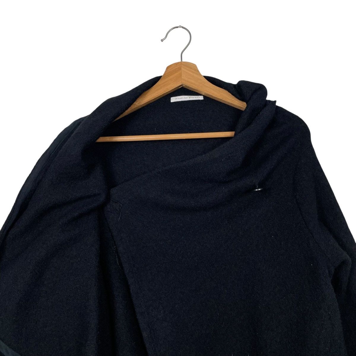 Other Verseau Par Gramme's Wool Poncho Cape Jacket Size M / US 6-8 / IT 42-44 - 10 Thumbnail