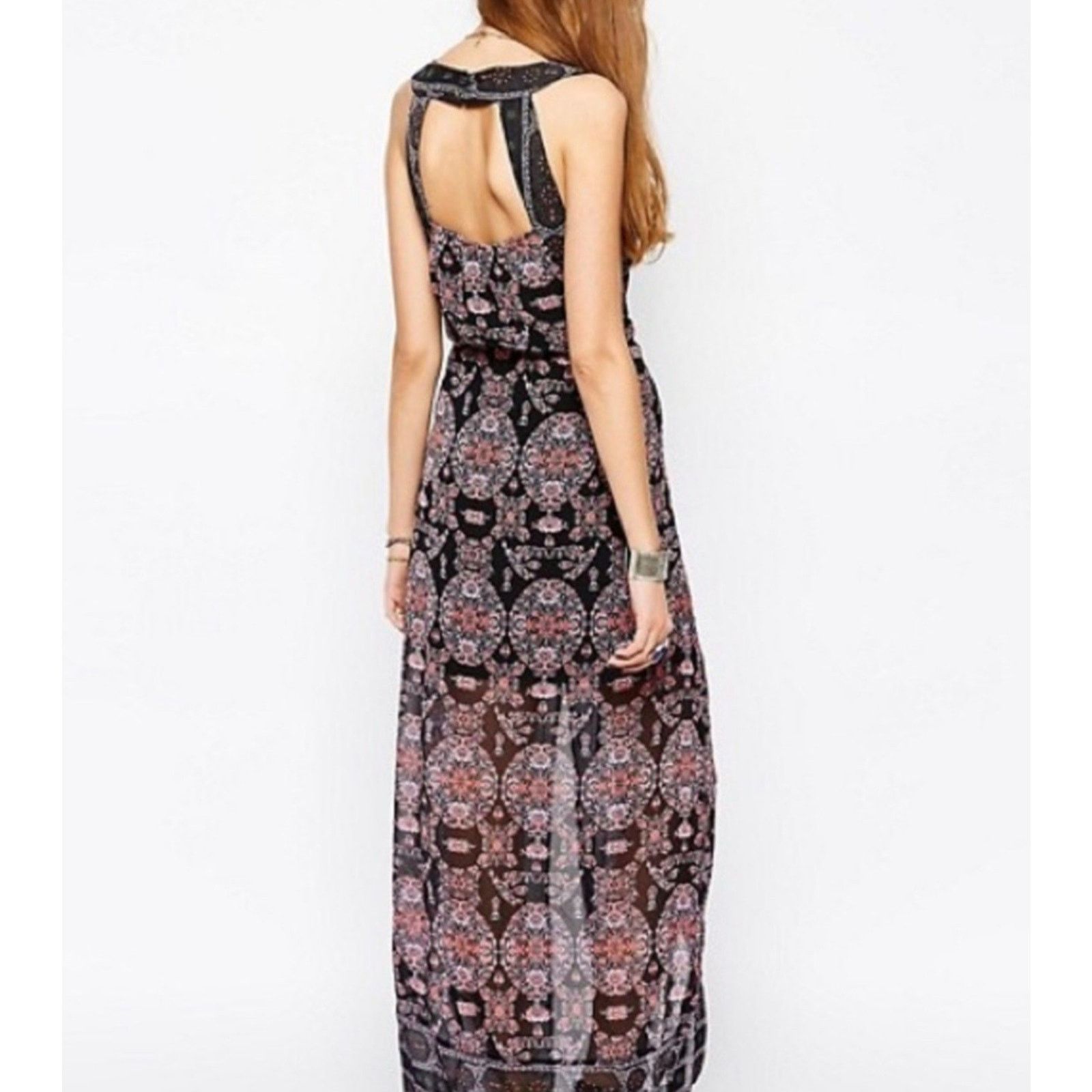 Free People Free People Moroccan Printed Floral Maxi Dress. 2 Size XS / US 0-2 / IT 36-38 - 6 Thumbnail