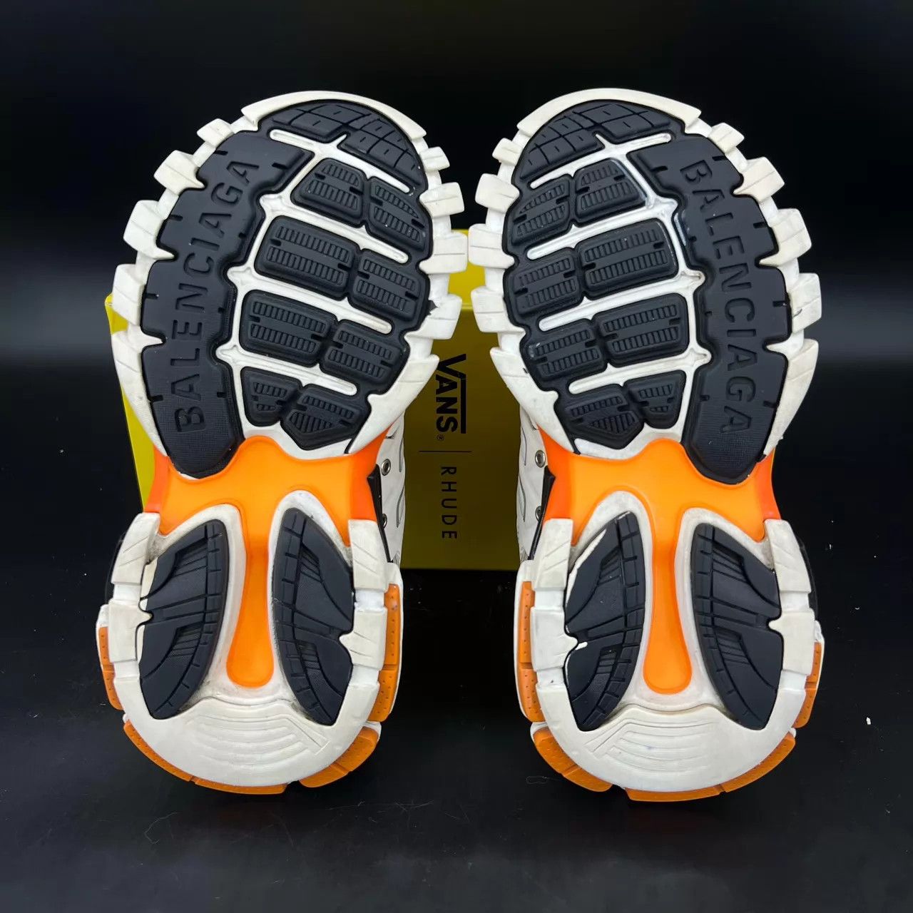 Balenciaga Balenciaga Track White Orange 36 New Worn Once Original Box Size US 6 / IT 36 - 4 Thumbnail